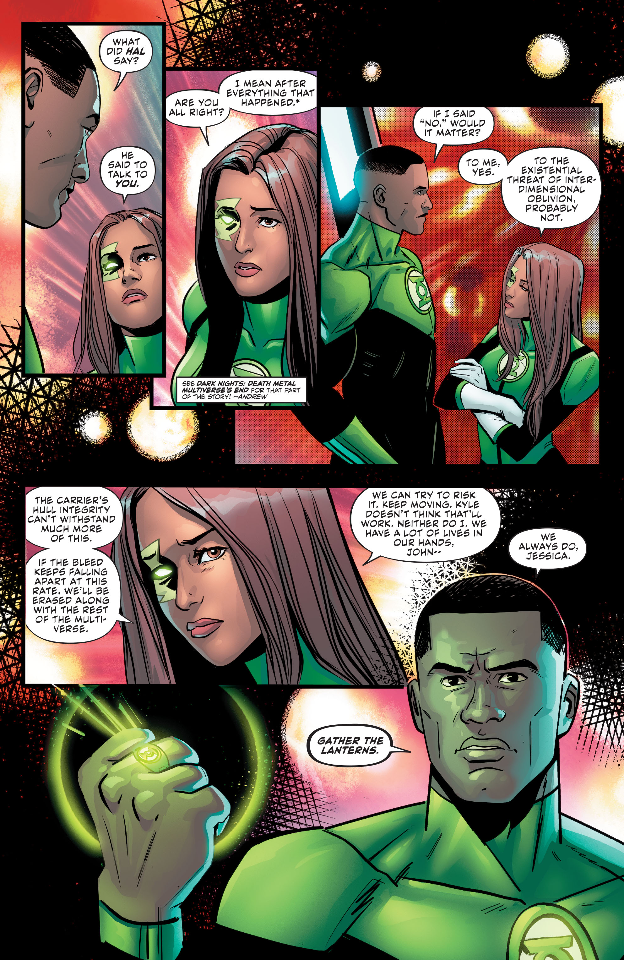 Read online Dark Nights: Death Metal Rise of the New God comic -  Issue # Full - 31