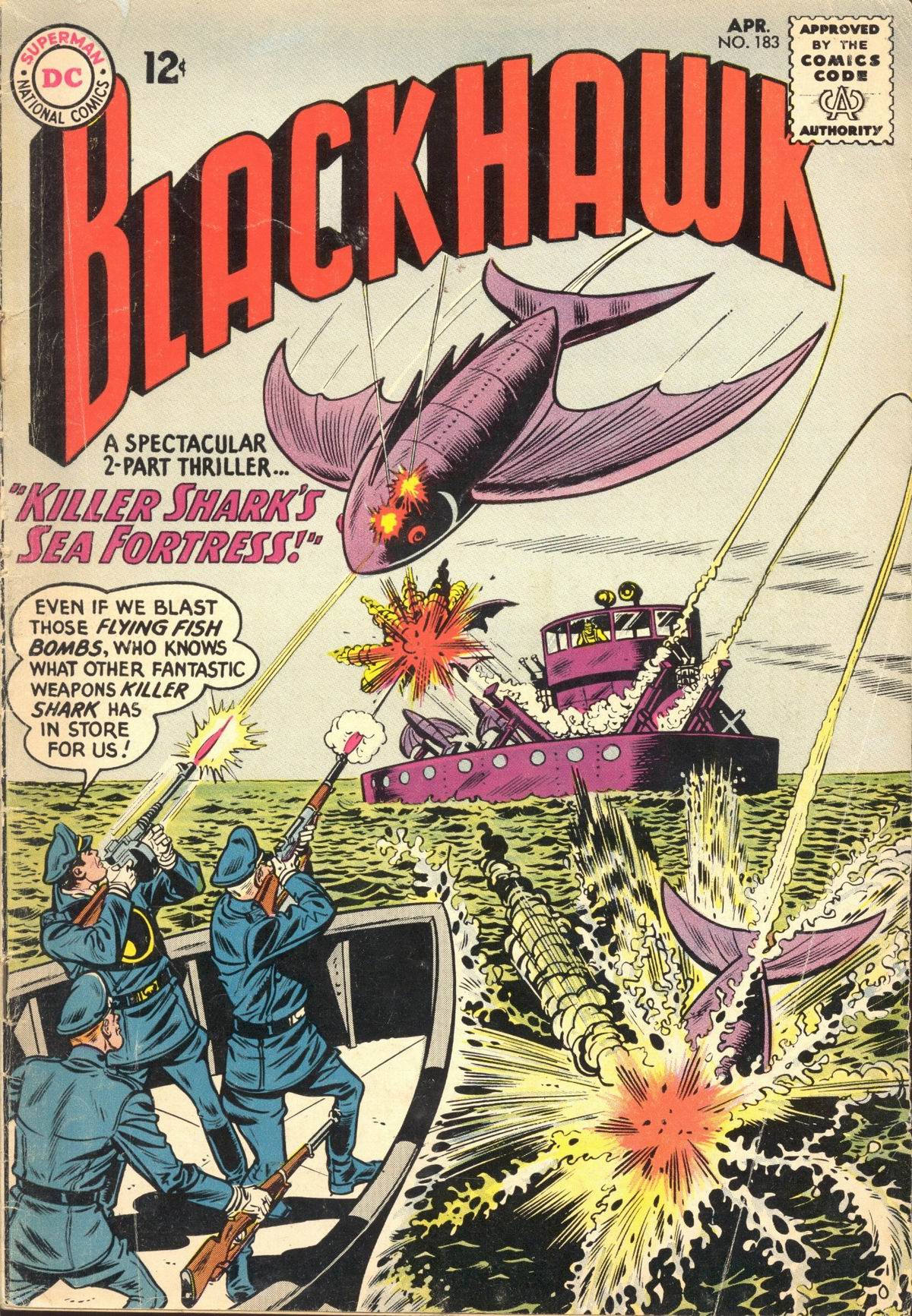 Read online Blackhawk (1957) comic -  Issue #183 - 1