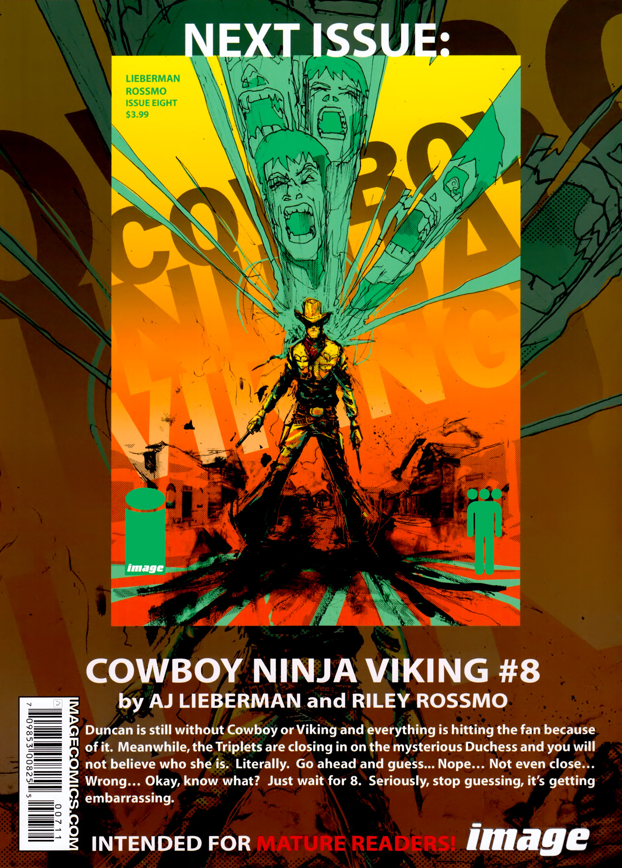 Read online Cowboy Ninja Viking comic -  Issue #7 - 28
