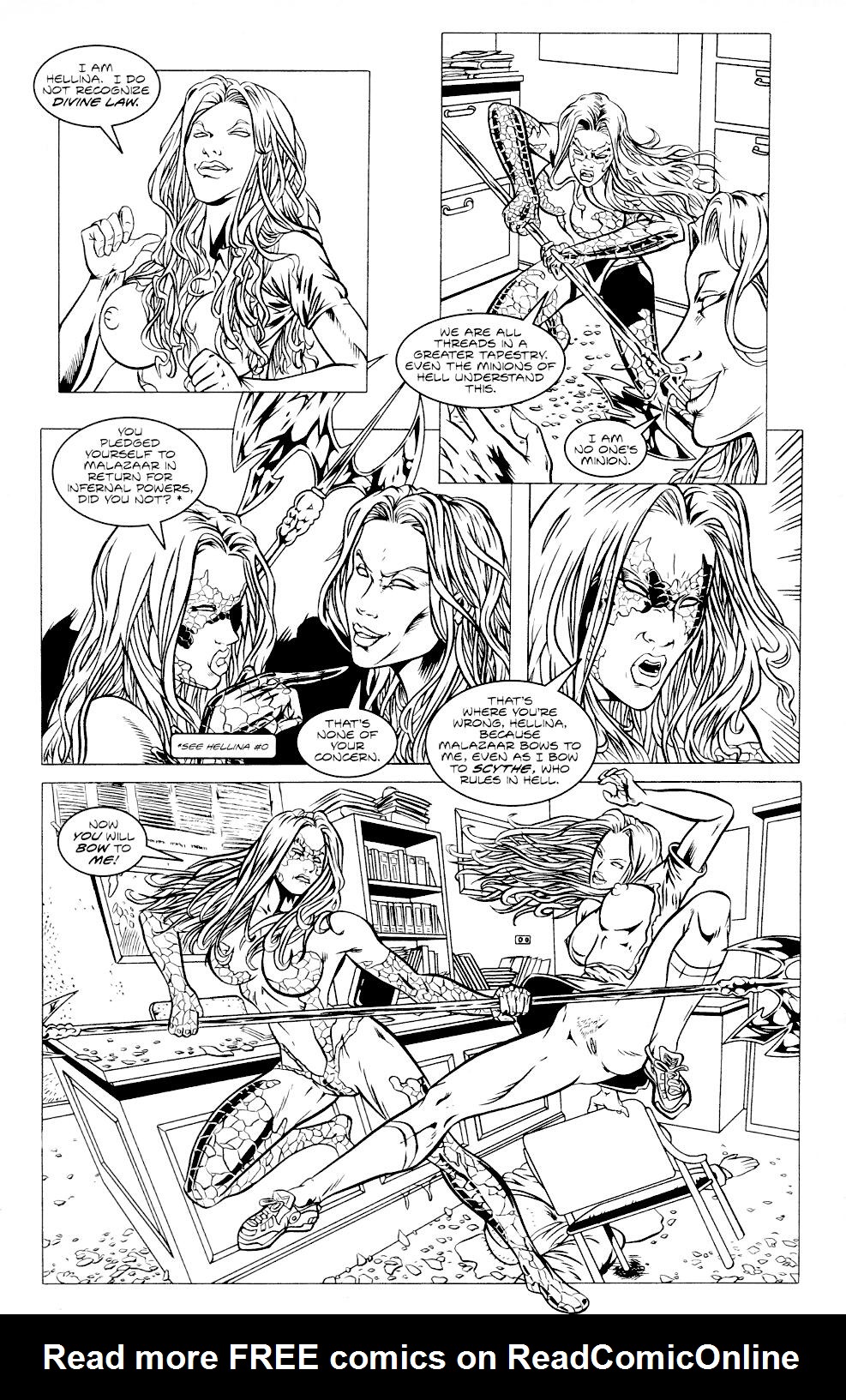 Read online Hellina: Seduction comic -  Issue #1 - 14
