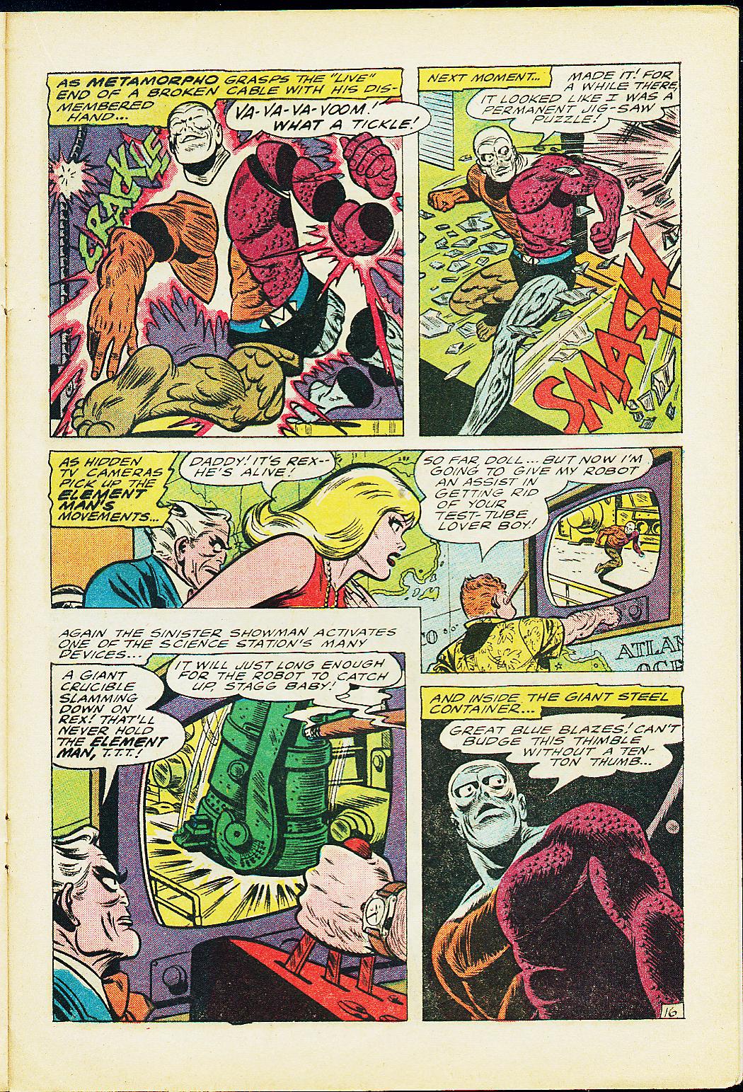 Read online Metamorpho comic -  Issue #3 - 21