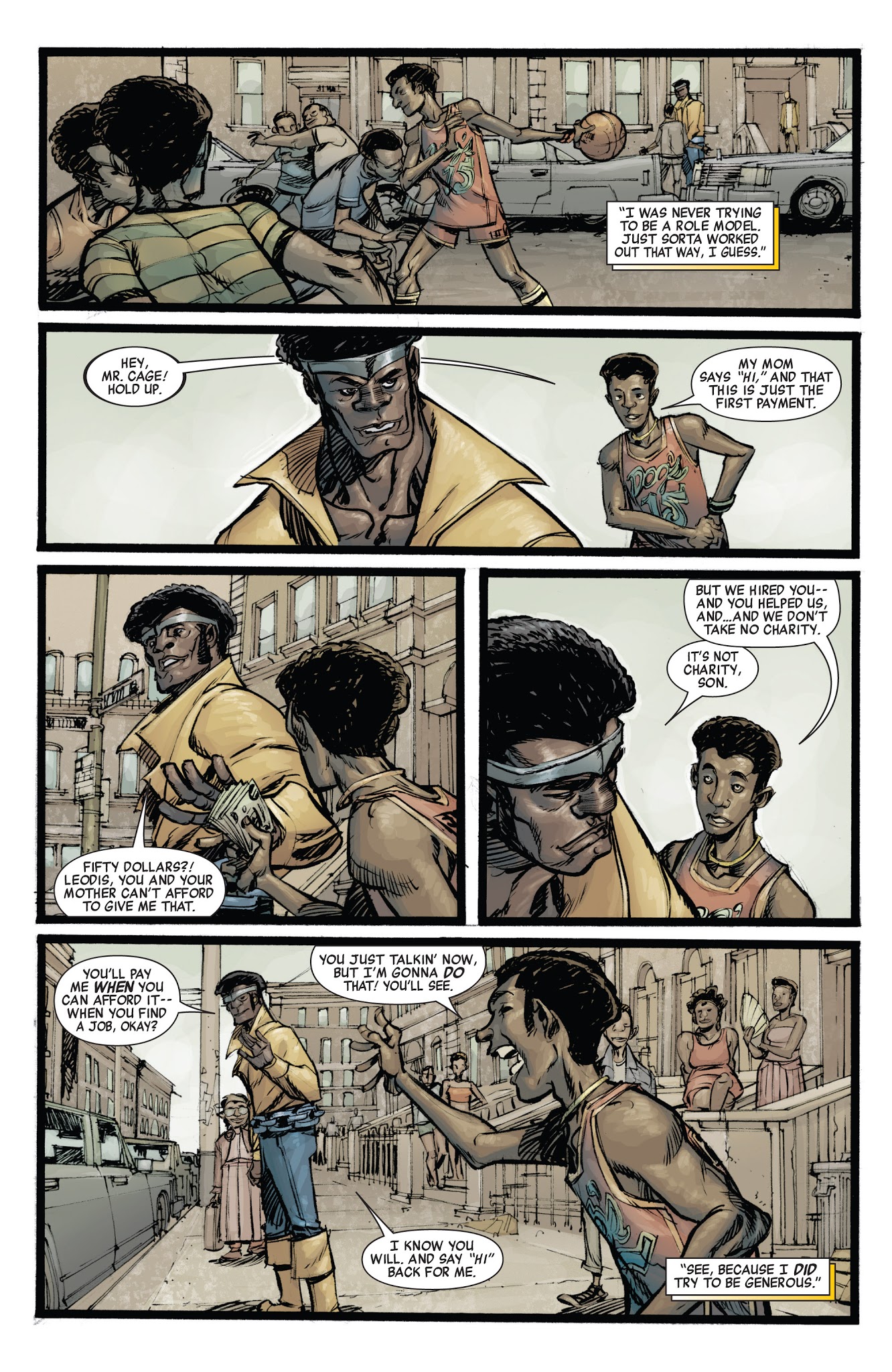 Read online New Avengers: Luke Cage comic -  Issue # TPB - 7