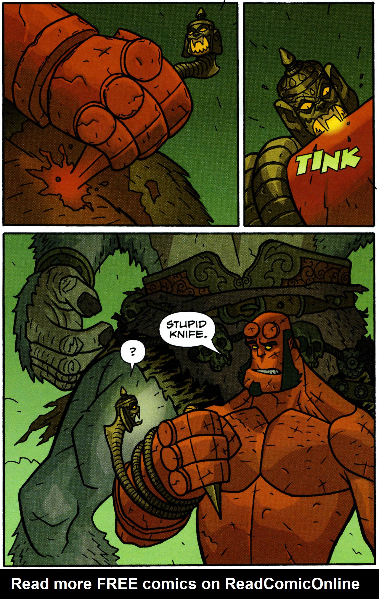 Read online Hellboy Animated: The Yearning comic -  Issue # Full - 26