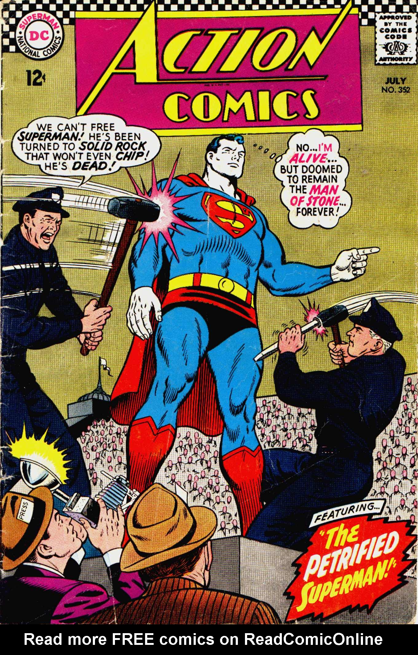 Read online Action Comics (1938) comic -  Issue #352 - 1