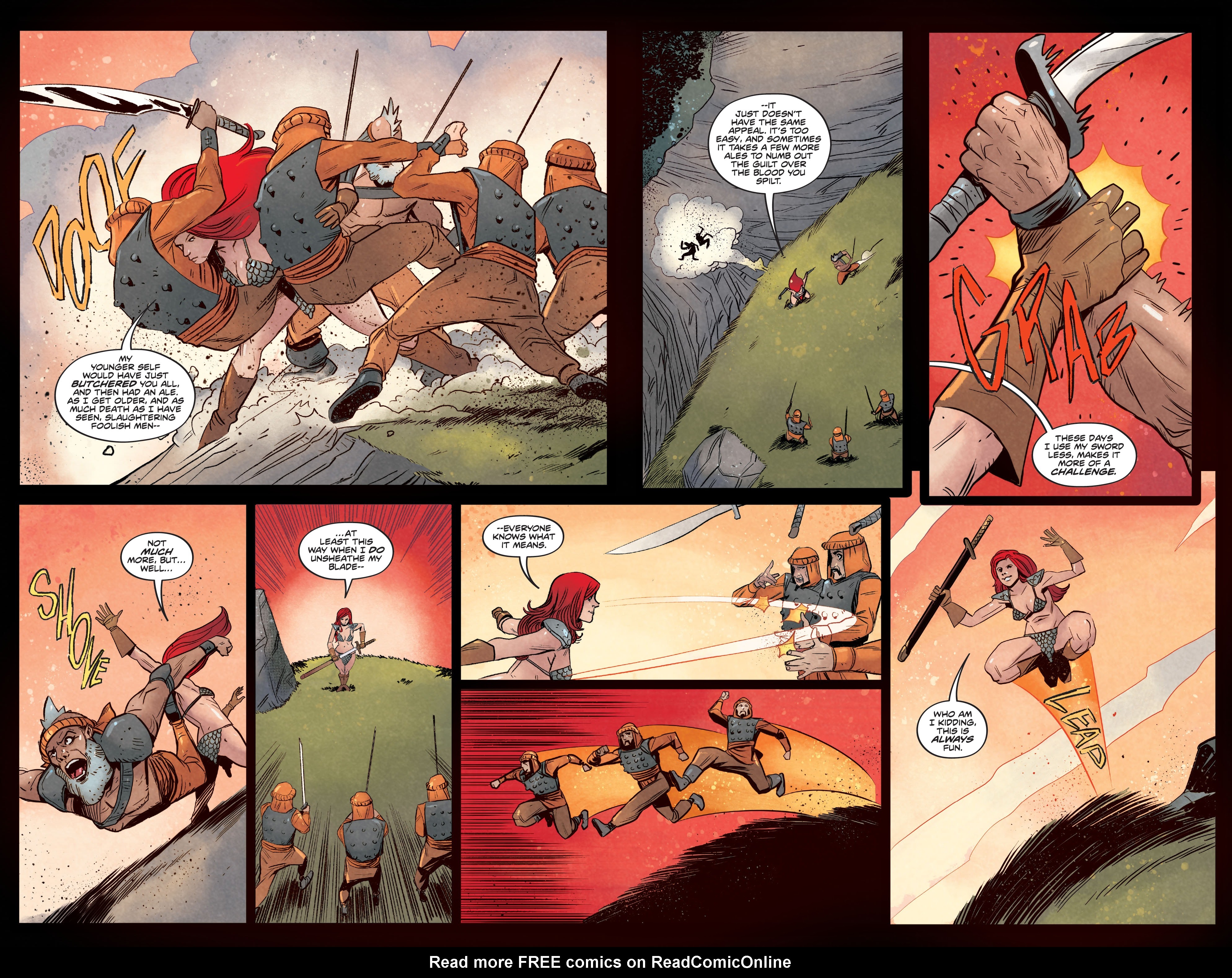 Read online Red Sonja (2019) comic -  Issue #28 - 18