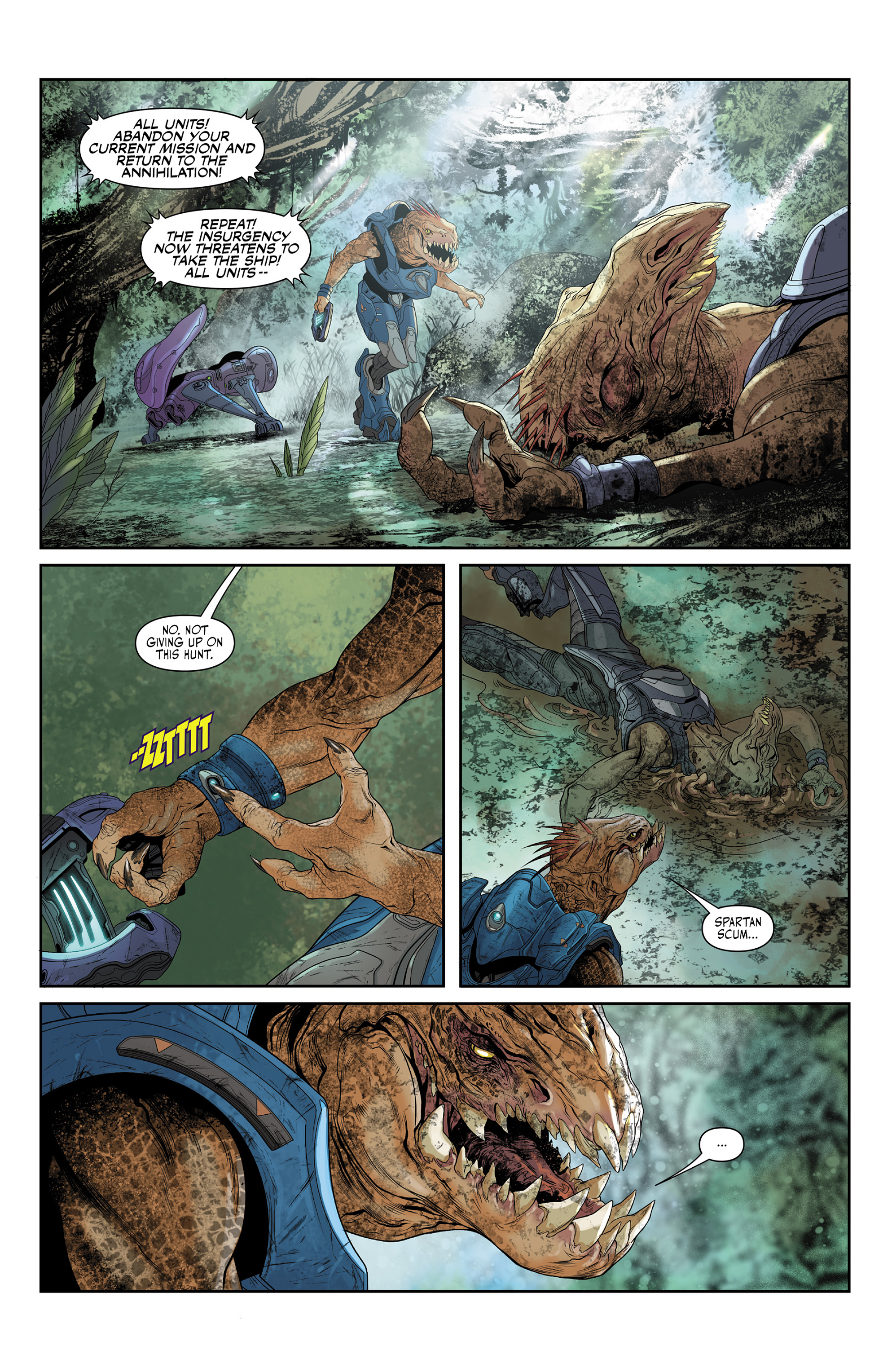 Read online Halo: Escalation comic -  Issue #23 - 11