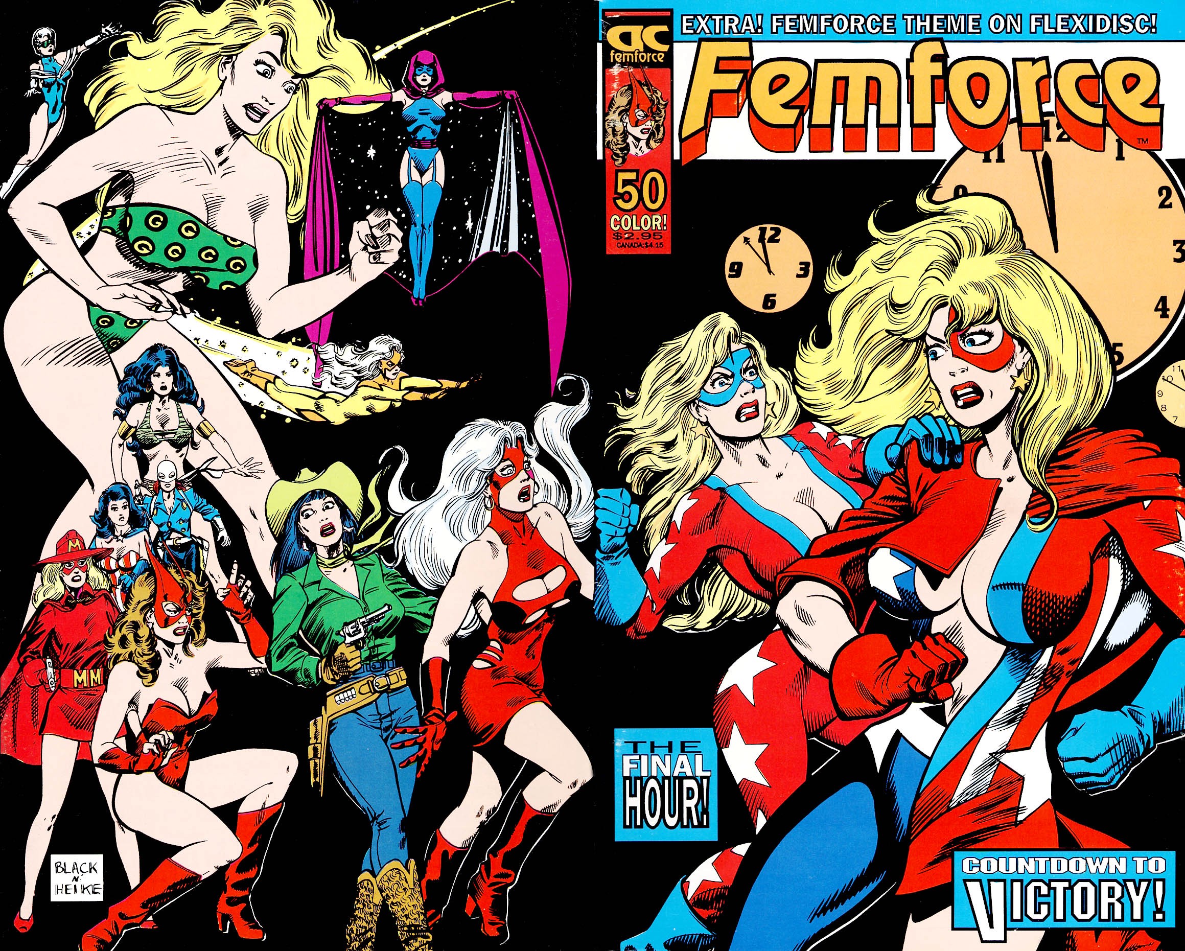 Read online Femforce comic -  Issue #50 - 46