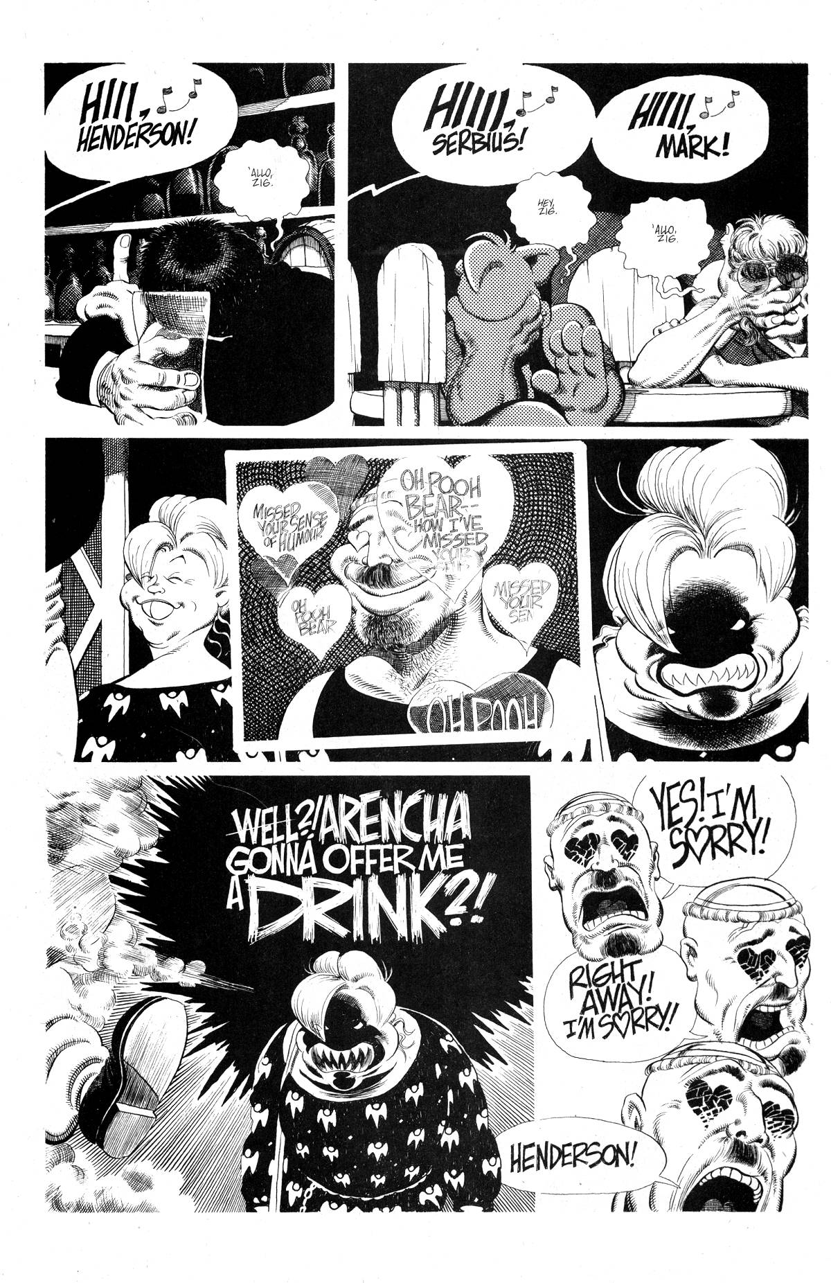 Read online Cerebus comic -  Issue #213 - 5