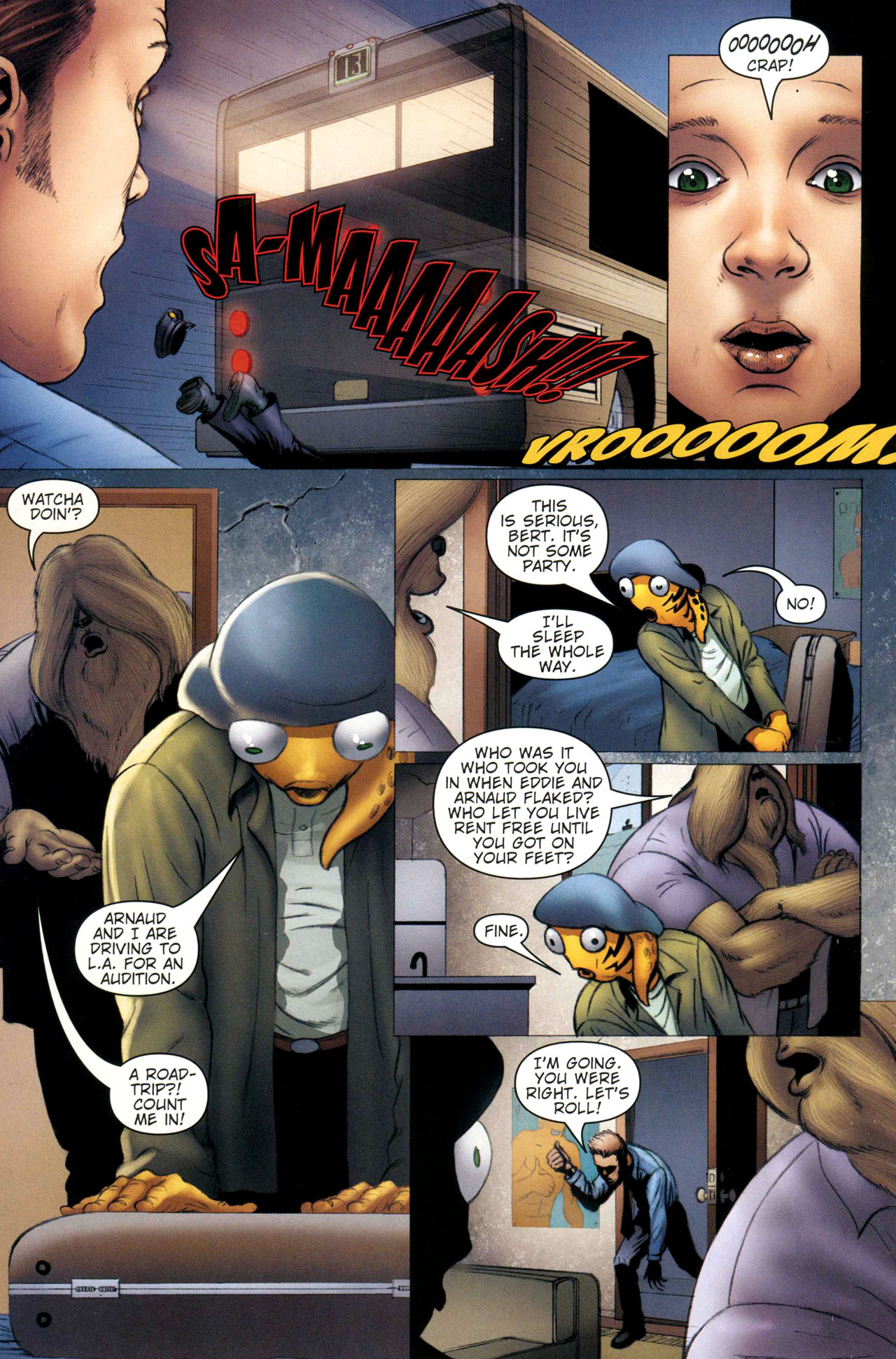 Read online Urban Monsters comic -  Issue #1 - 16