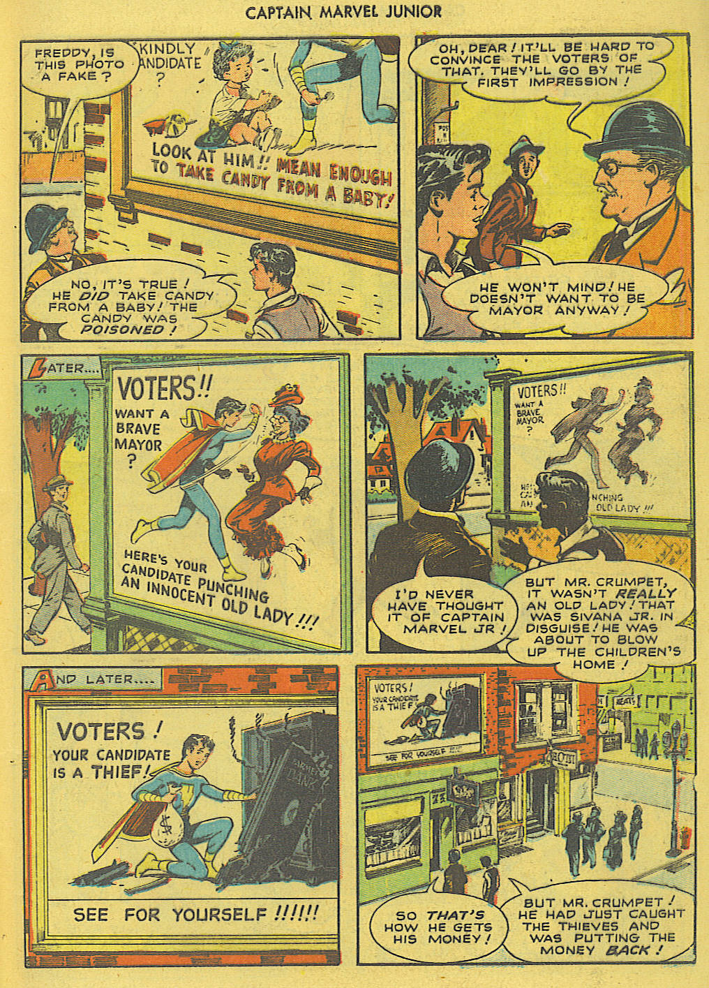 Read online Captain Marvel, Jr. comic -  Issue #67 - 7