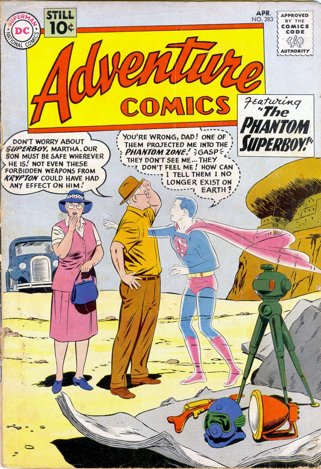Read online Adventure Comics (1938) comic -  Issue #283 - 1