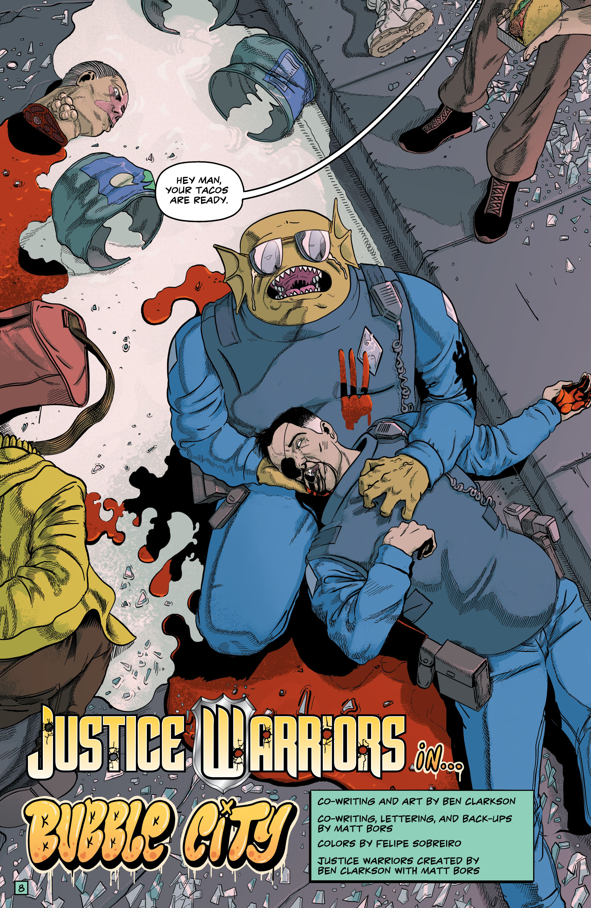 Read online Justice Warriors comic -  Issue #1 - 10