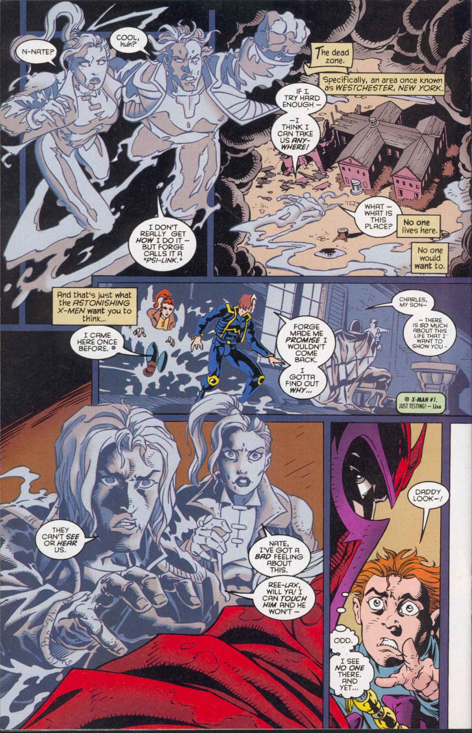 Read online X-Man comic -  Issue #2 - 17