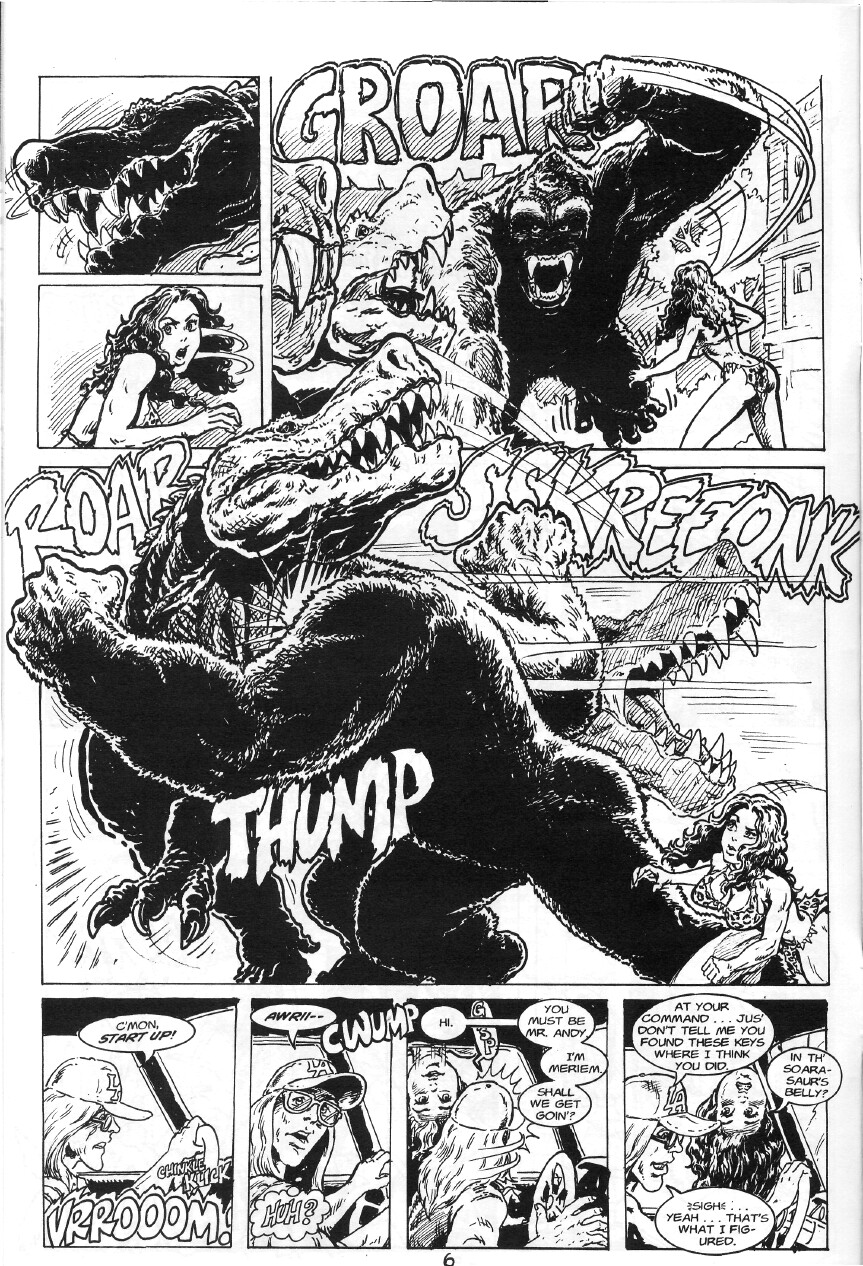 Read online Cavewoman: Rain comic -  Issue #5 - 9