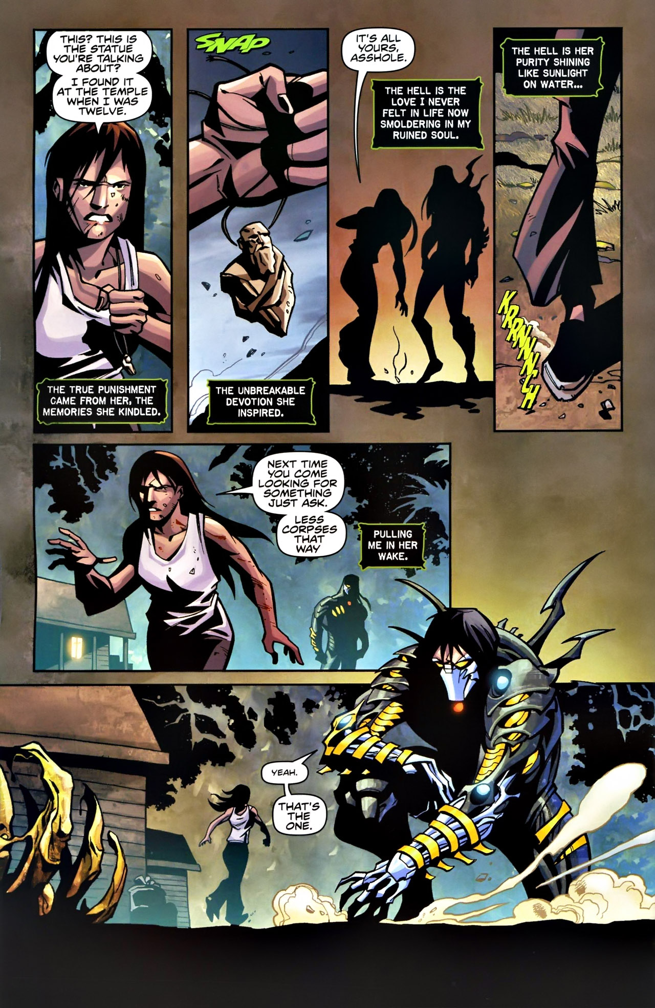 Read online The Darkness (2007) comic -  Issue #81 - 19