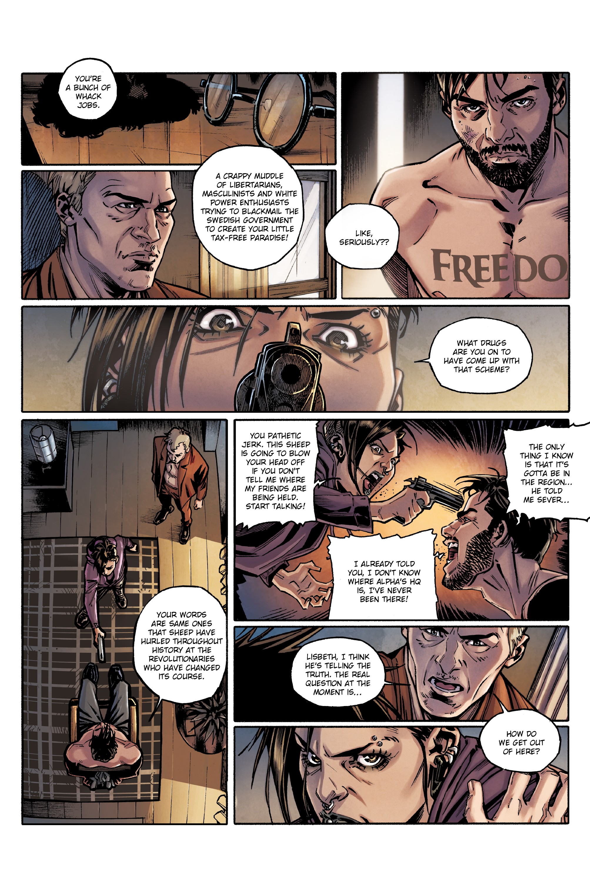 Read online Millennium: The Girl Who Danced With Death comic -  Issue #3 - 8