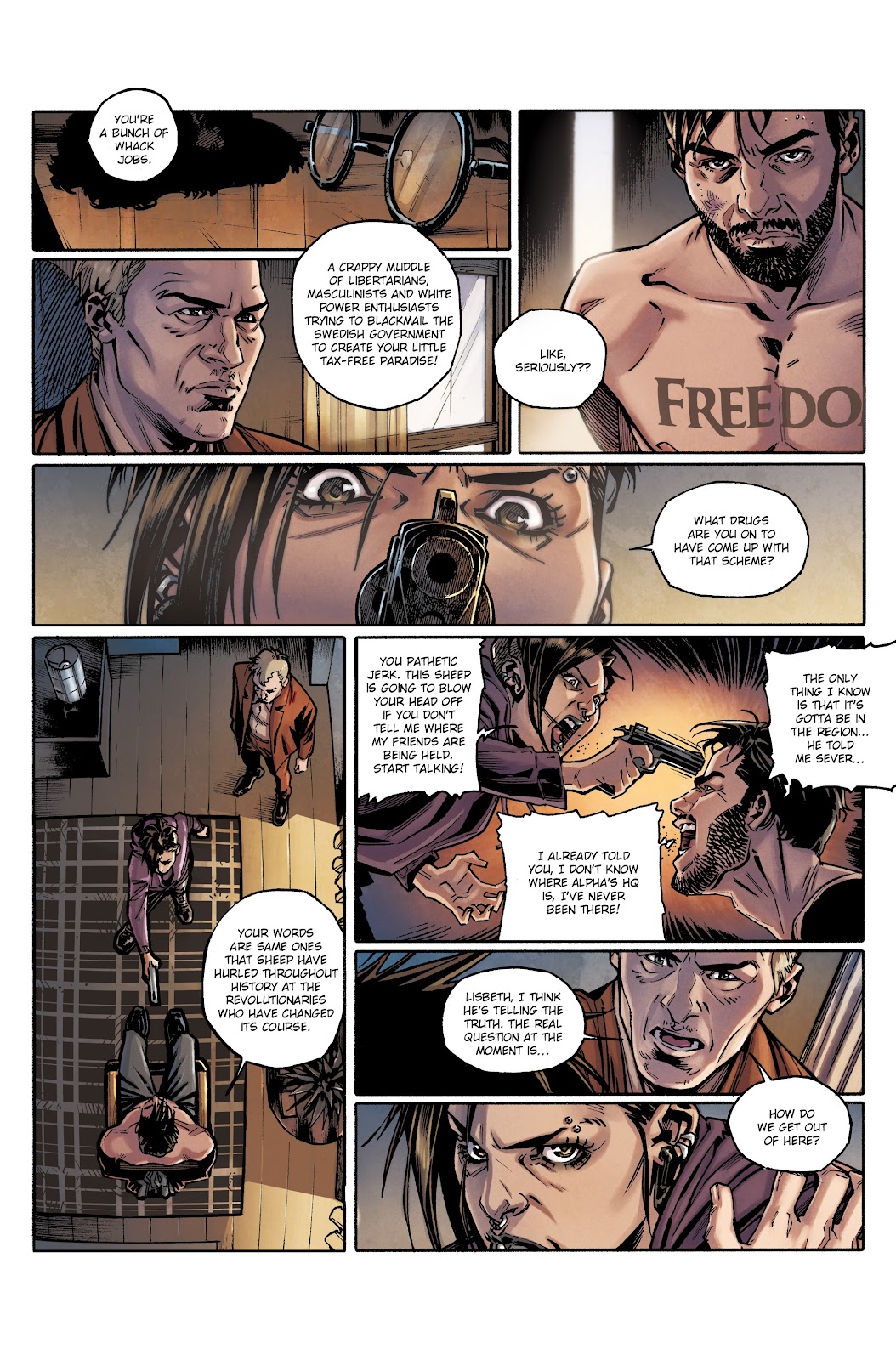 Millennium: The Girl Who Danced With Death issue 3 - Page 8