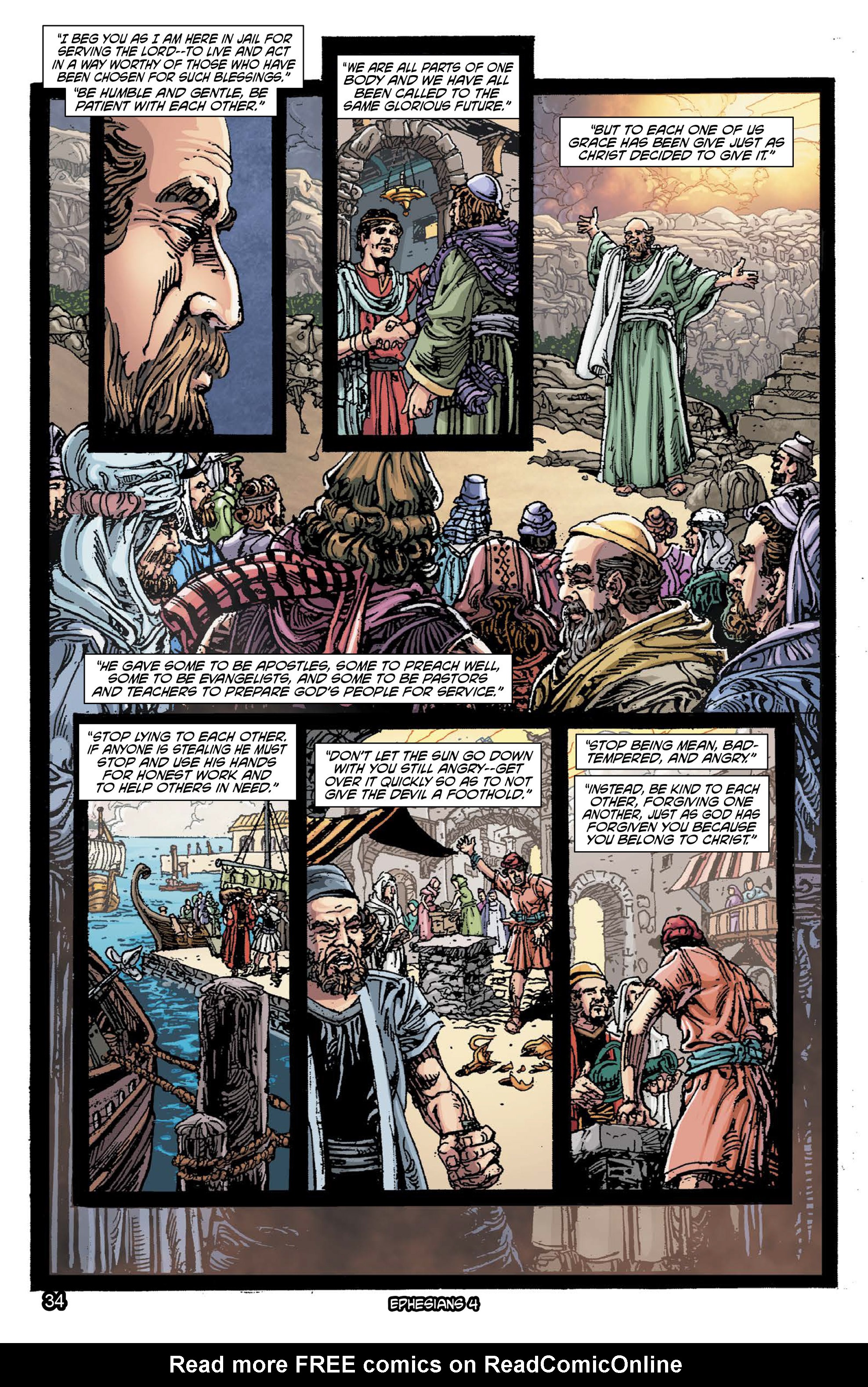 Read online The Kingstone Bible comic -  Issue #11 - 38