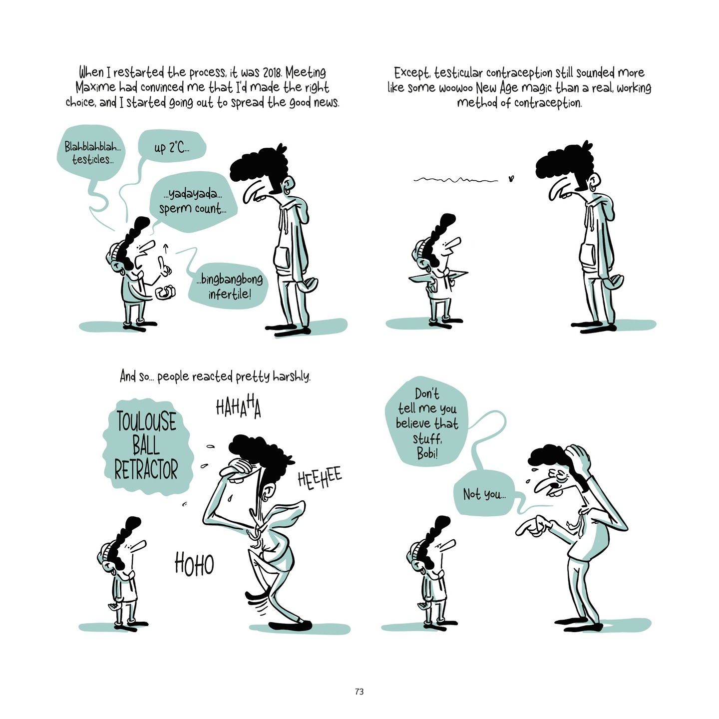 Read online Balls Up A Contraceptive Journey comic -  Issue # TPB - 72