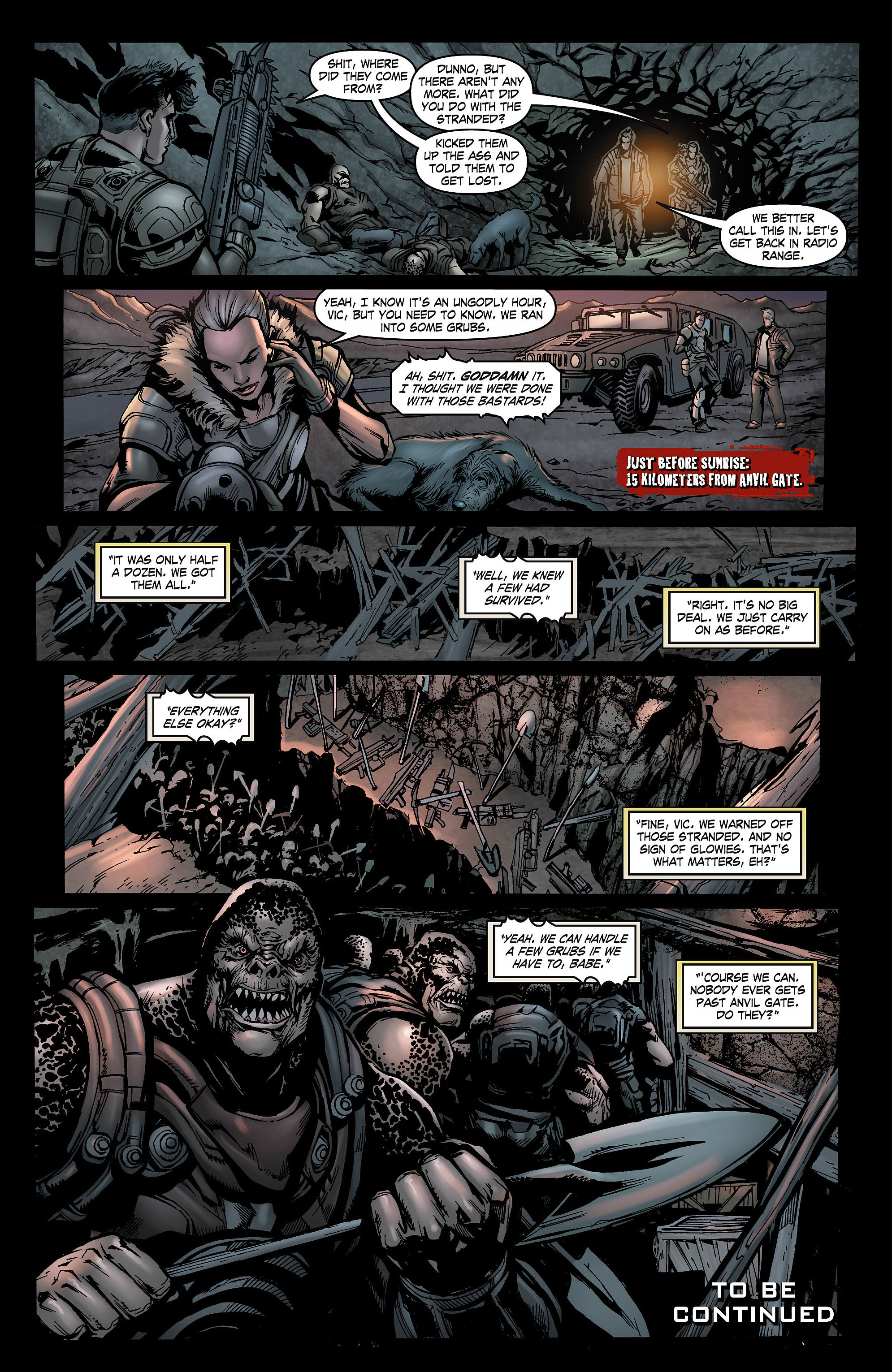 Read online Gears Of War comic -  Issue #23 - 21