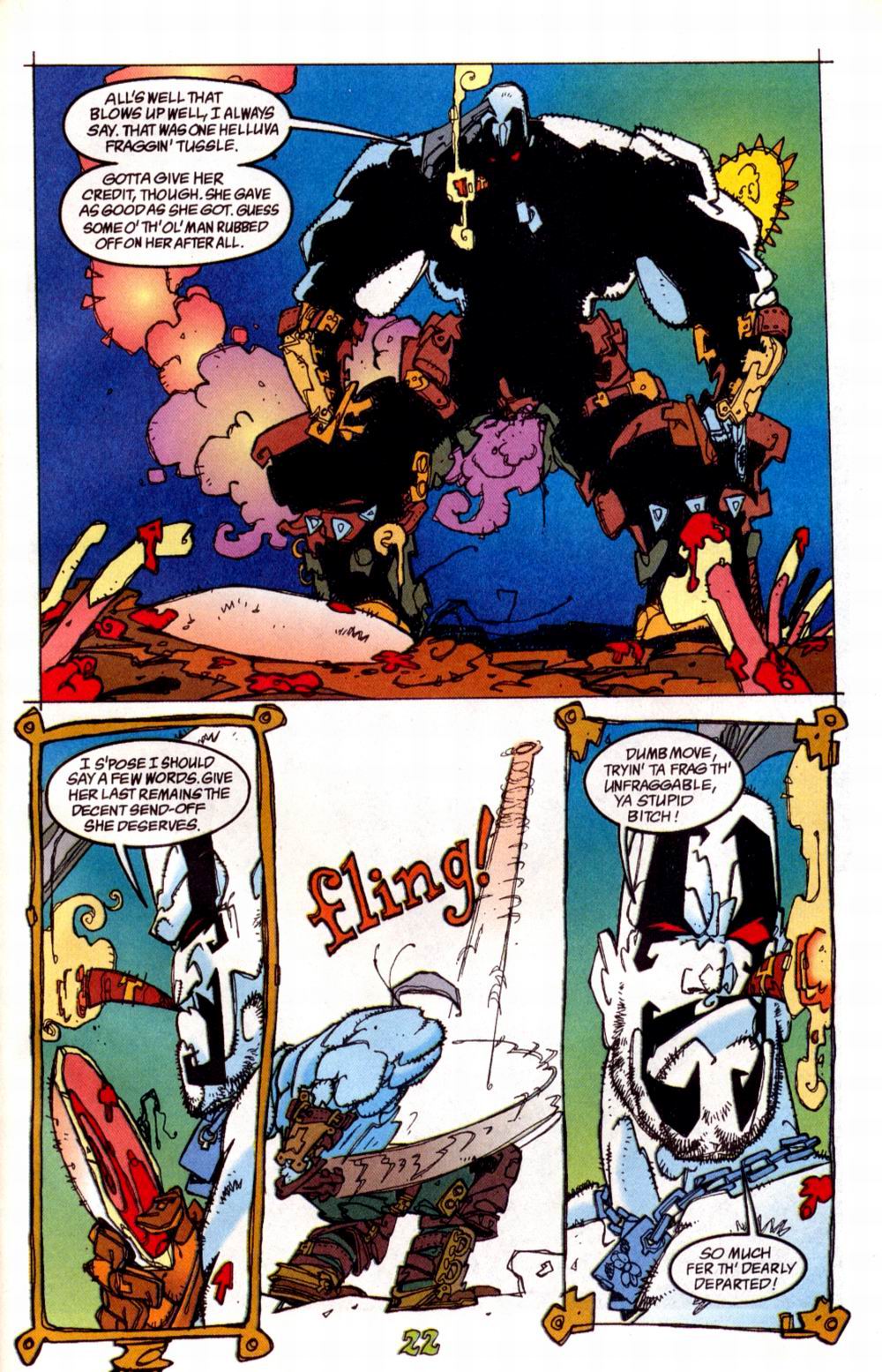 Read online Lobo: Infanticide comic -  Issue #4 - 22