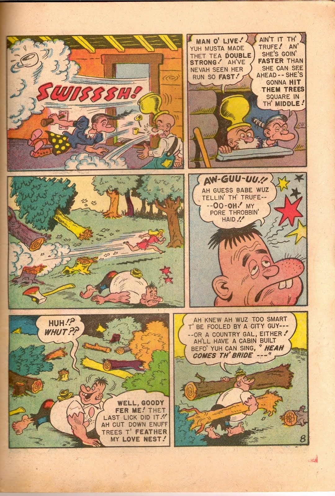 Read online Babe (1948) comic -  Issue #3 - 28