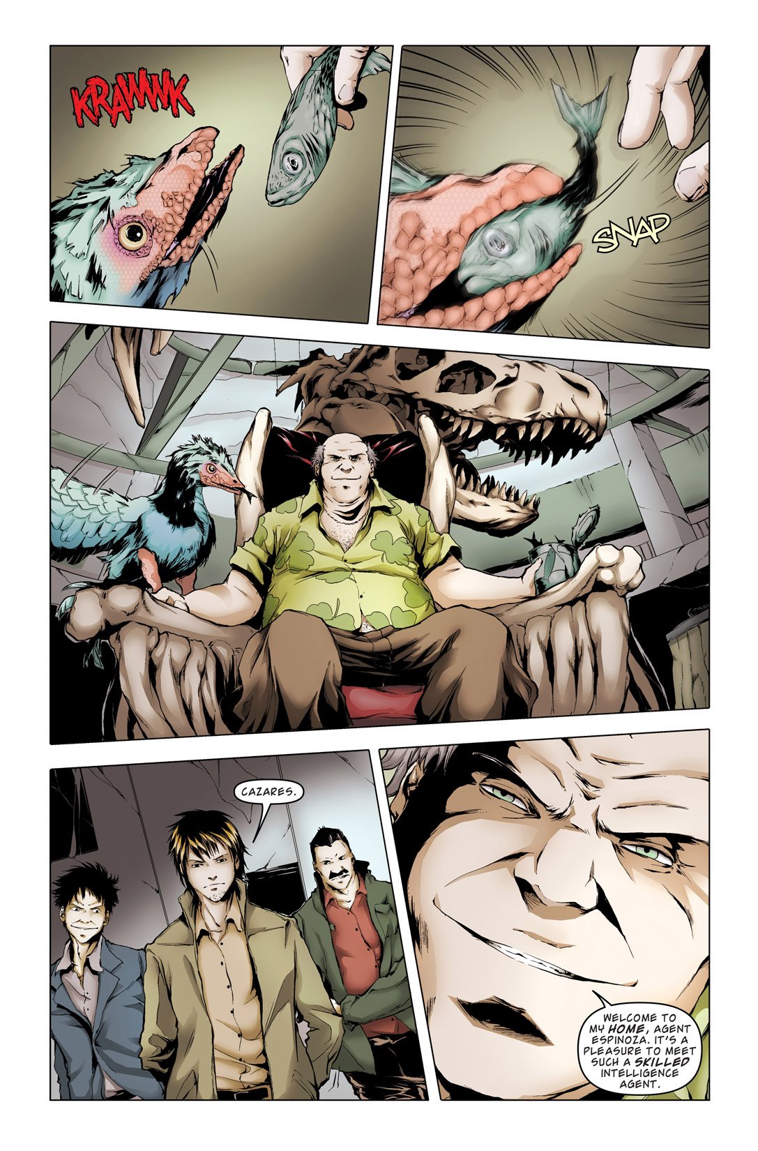 Read online Jurassic Park: Dangerous Games comic -  Issue #1 - 12