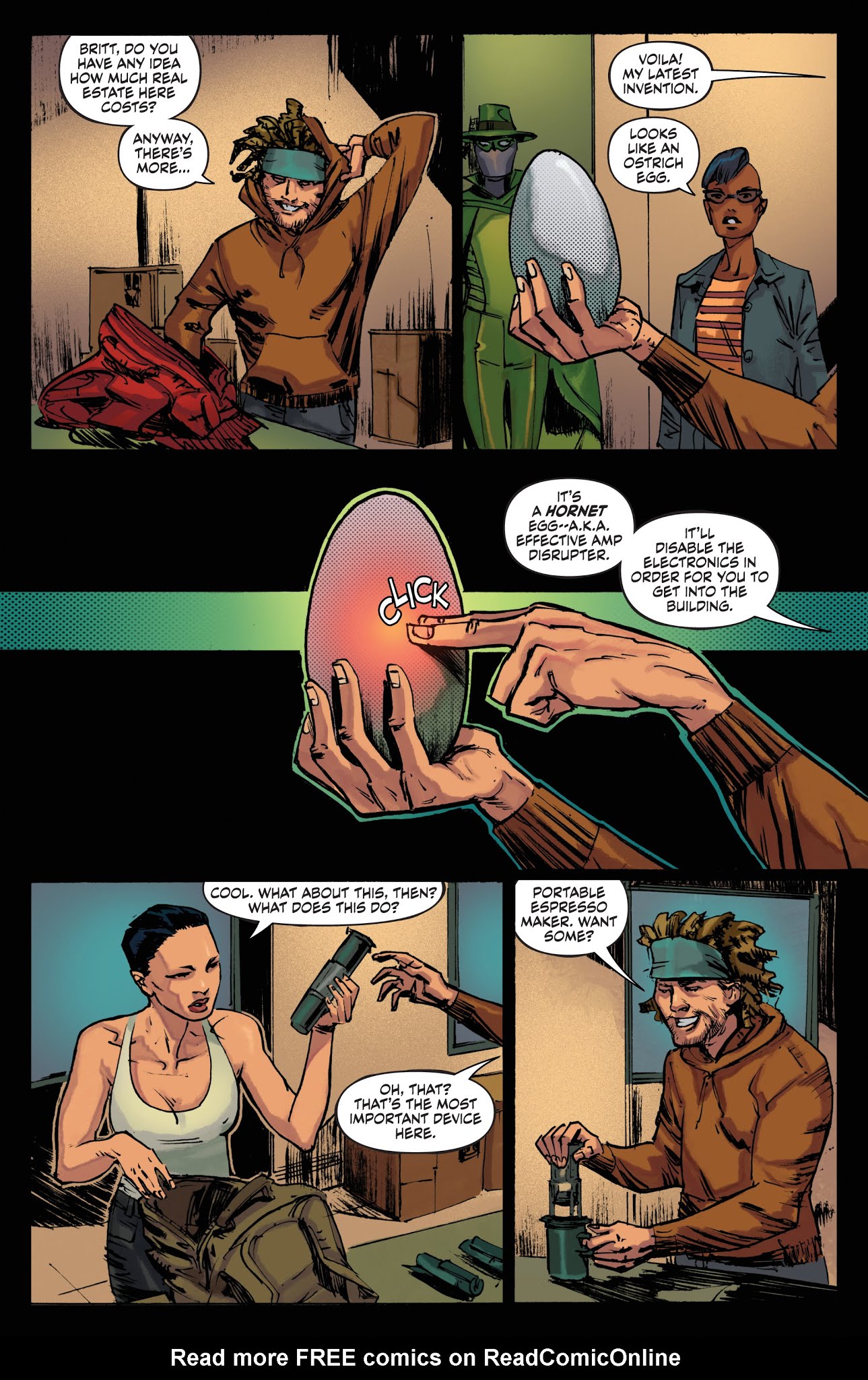 Read online Green Hornet (2018) comic -  Issue #4 - 12