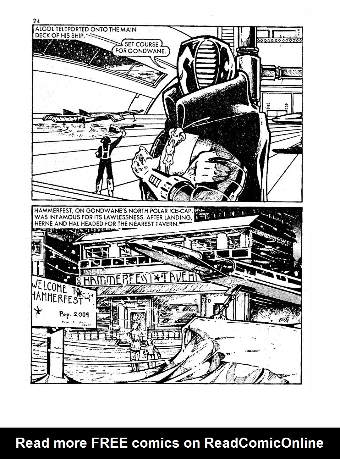 Read online Starblazer comic -  Issue #15 - 24