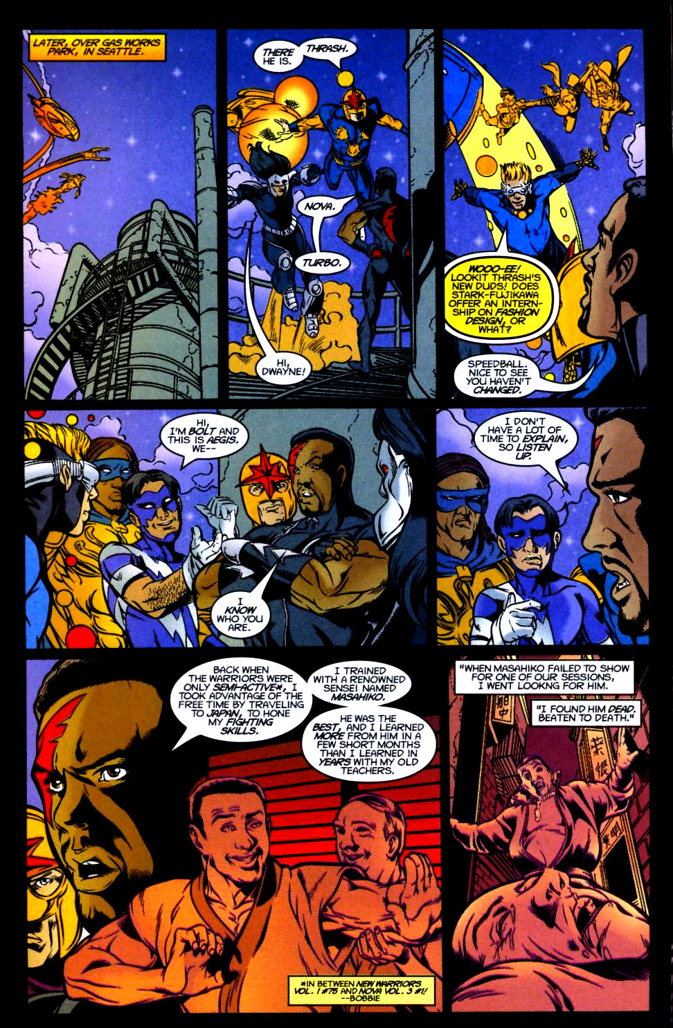 Read online New Warriors (1999) comic -  Issue #8 - 8