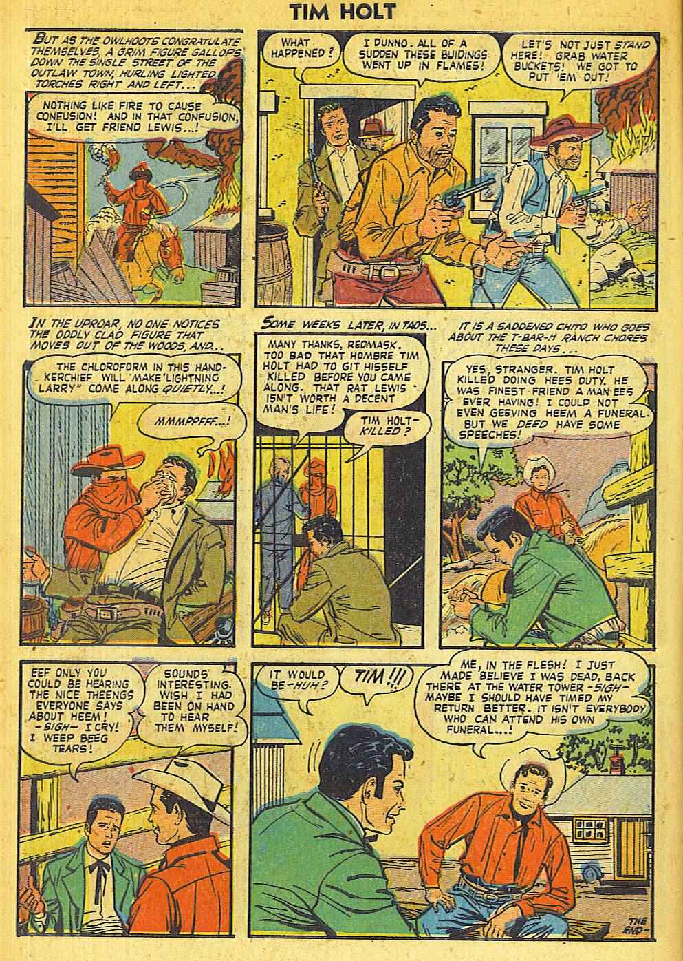 Read online Tim Holt comic -  Issue #24 - 10