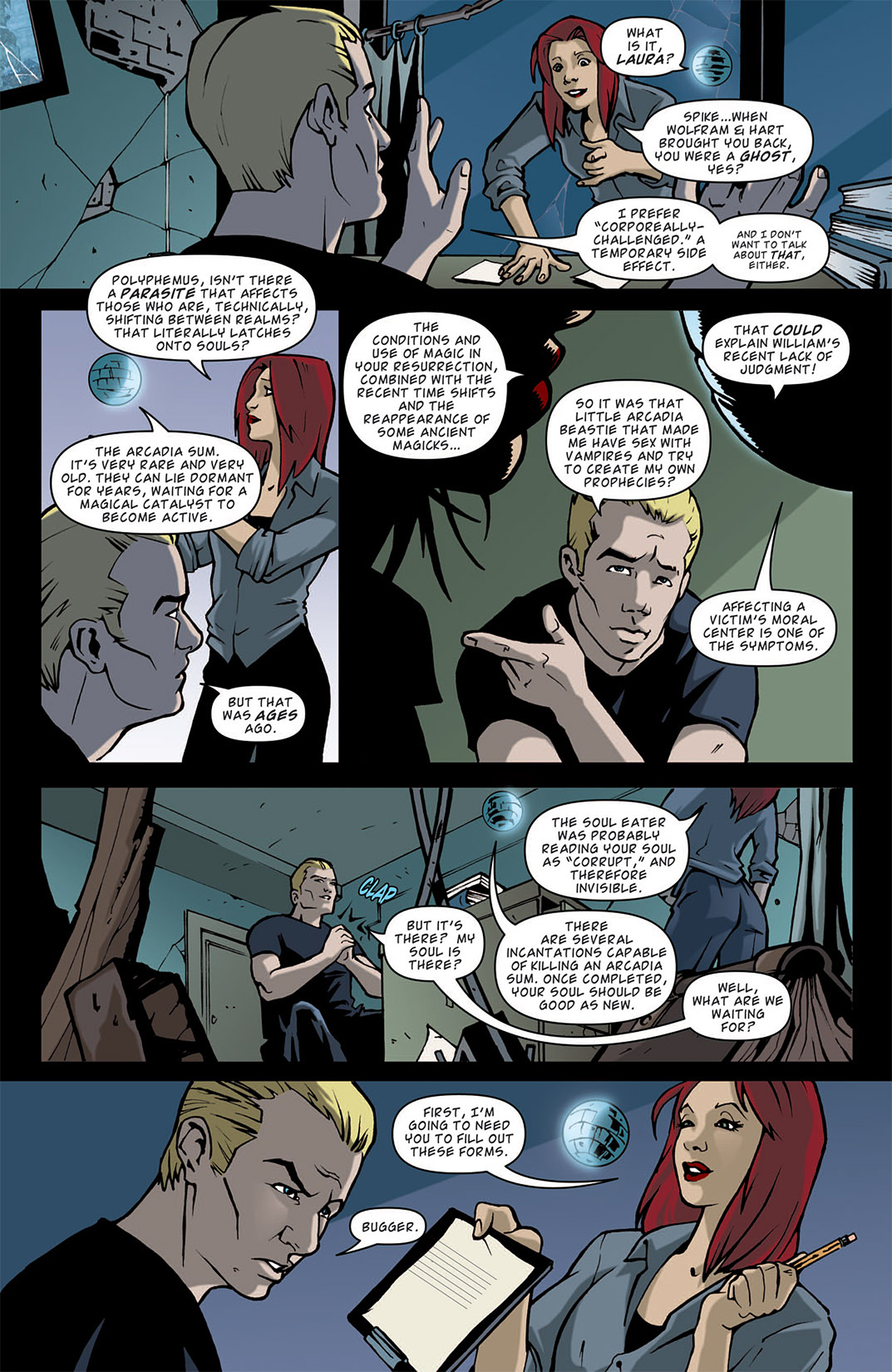 Read online Angel comic -  Issue #37 - 16