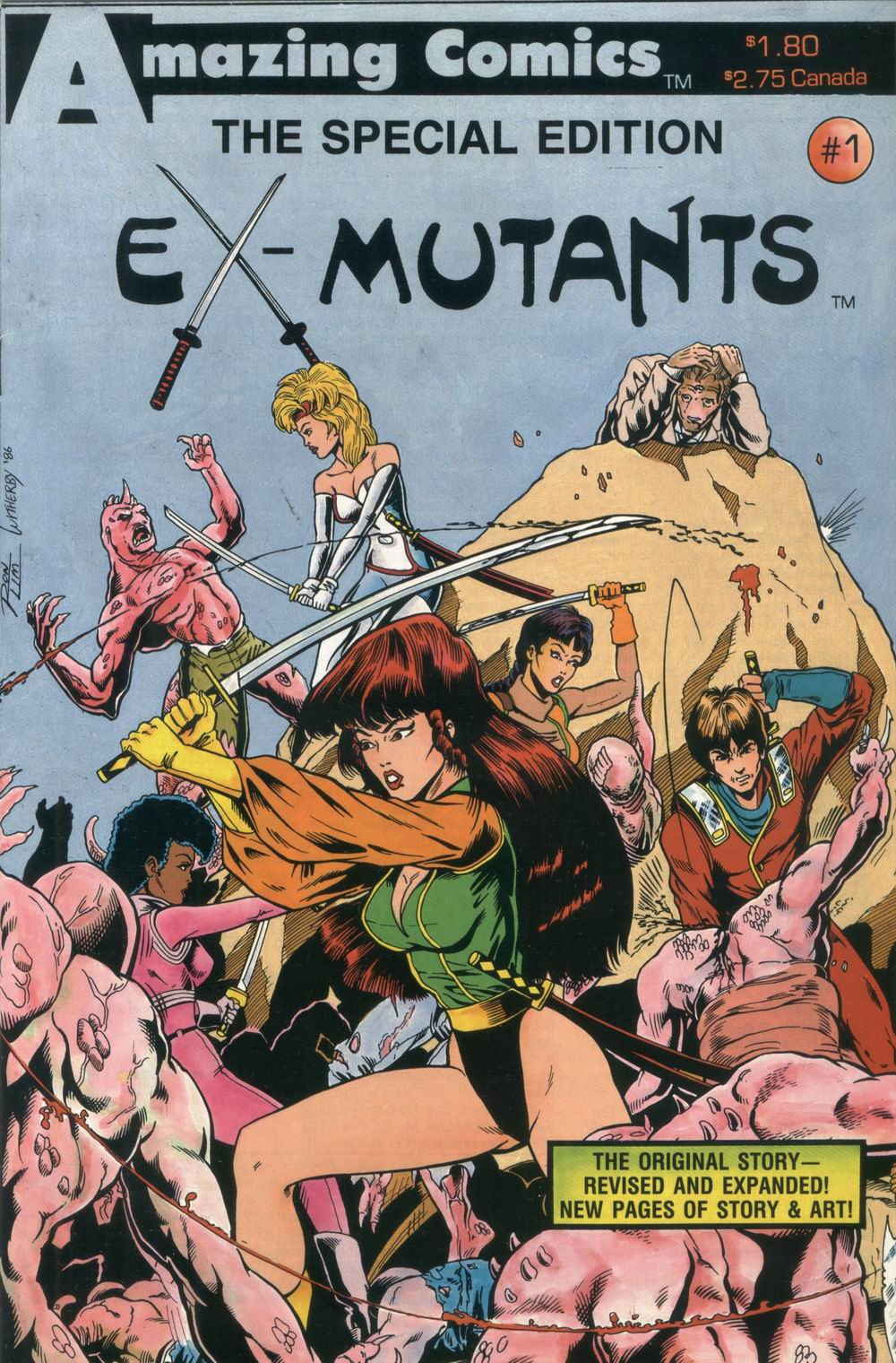 Read online Ex-Mutants: The Special Edition comic -  Issue # Full - 1