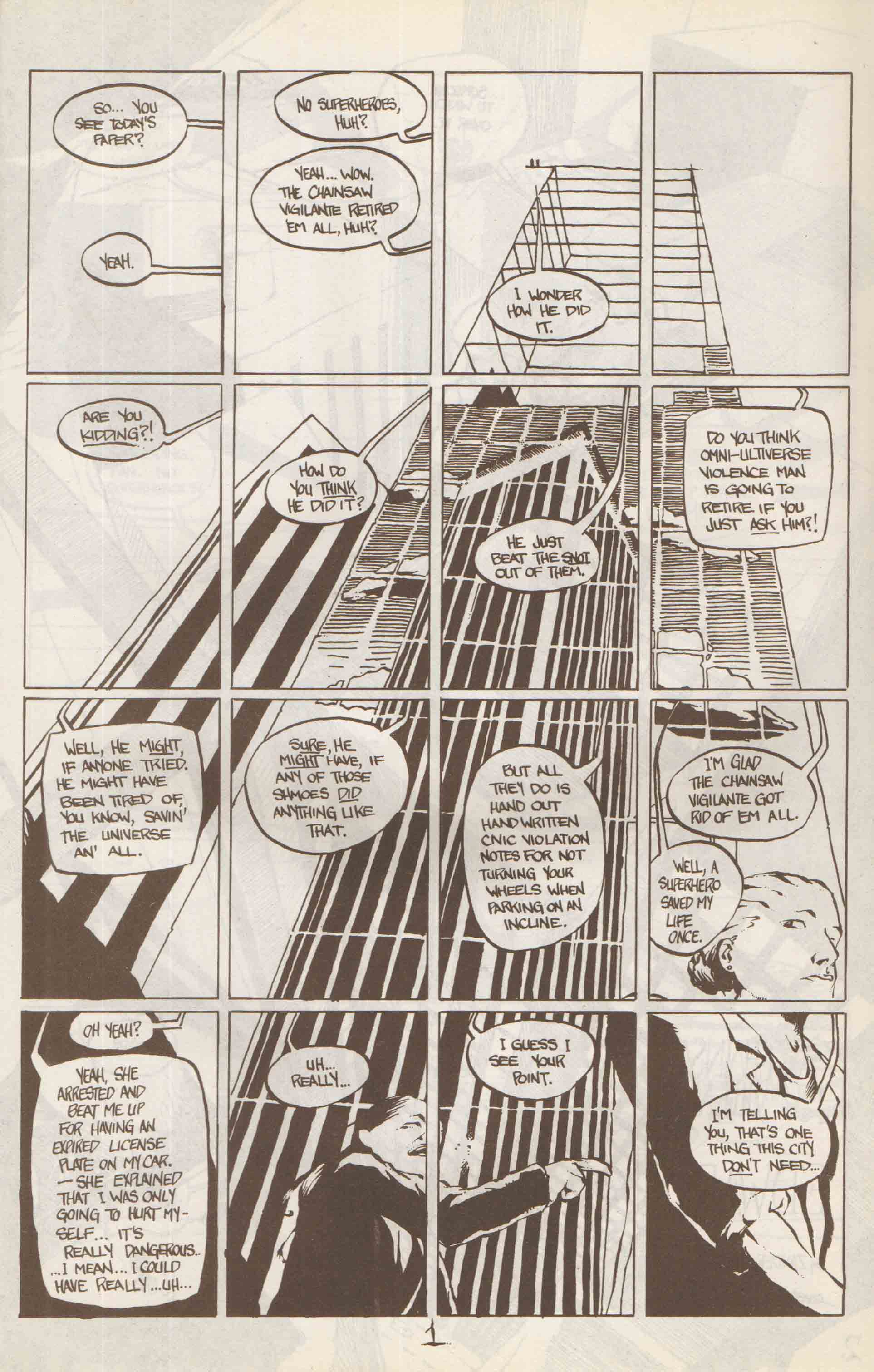 Read online Chainsaw Vigilante comic -  Issue # TPB - 29