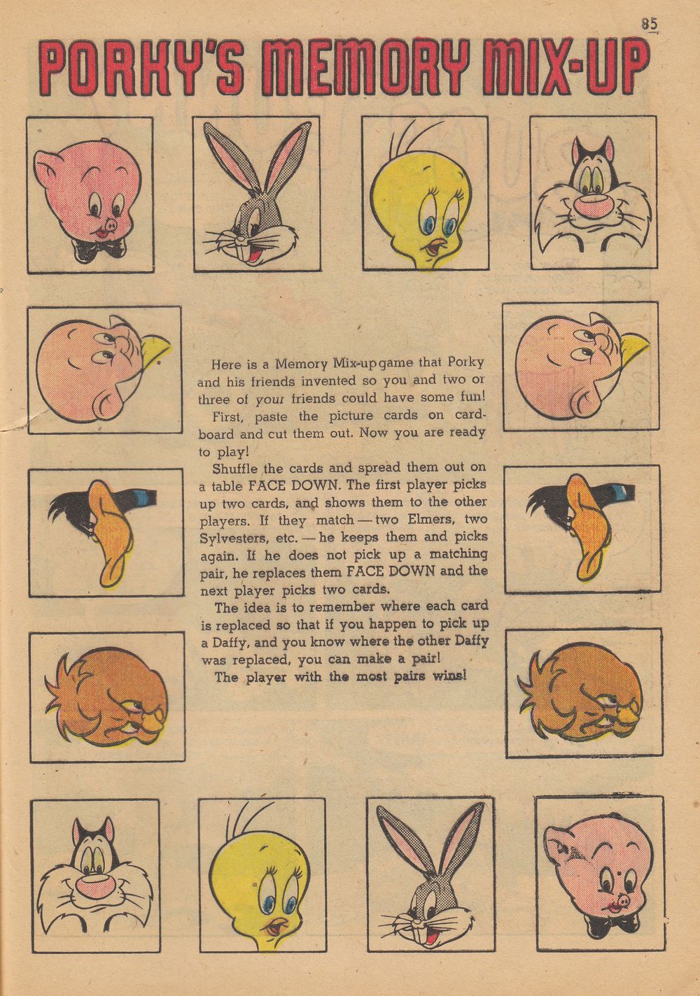 Read online Bugs Bunny's Christmas Funnies comic -  Issue # TPB 5 - 87