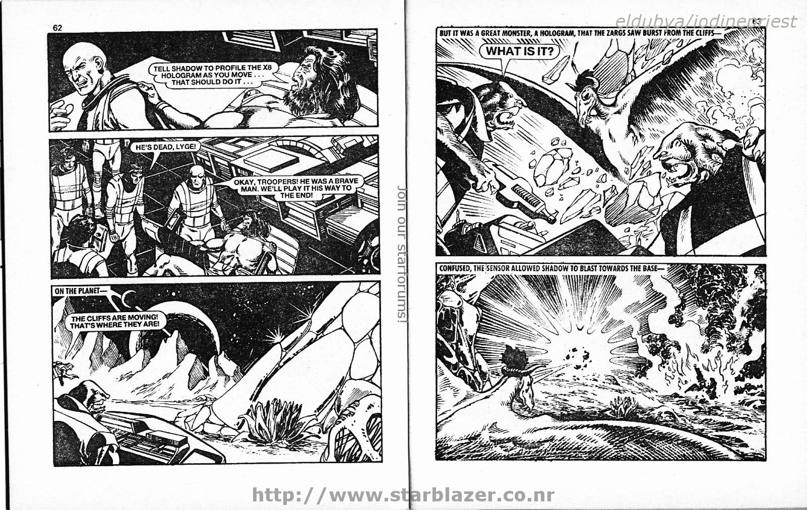 Read online Starblazer comic -  Issue #187 - 33