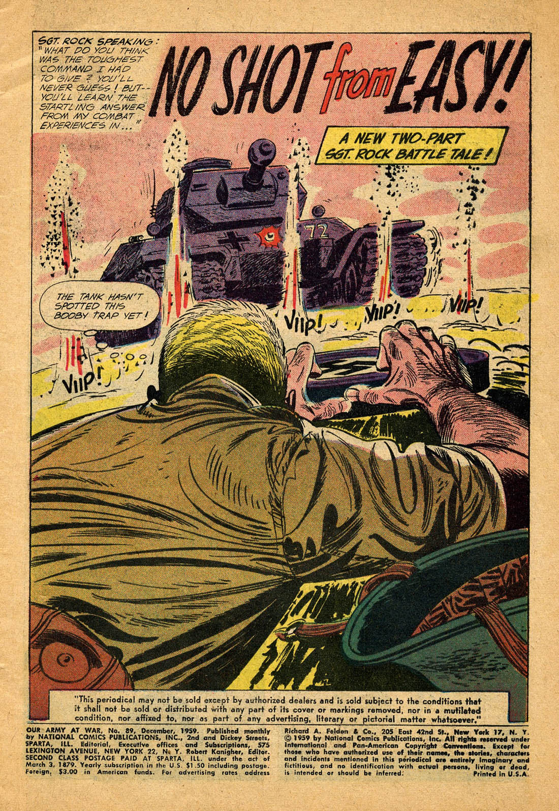 Read online Our Army at War (1952) comic -  Issue #89 - 3