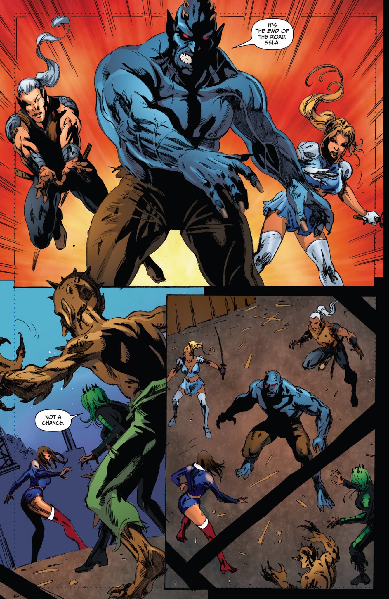 Read online Grimm Fairy Tales Giant-Size 2014 comic -  Issue # Full - 22