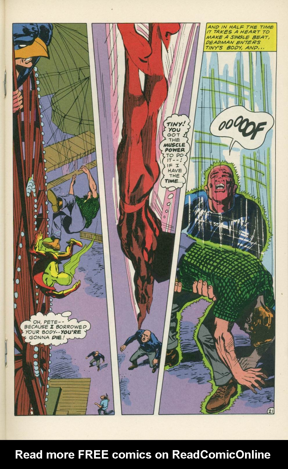 Read online Deadman (1985) comic -  Issue #3 - 22
