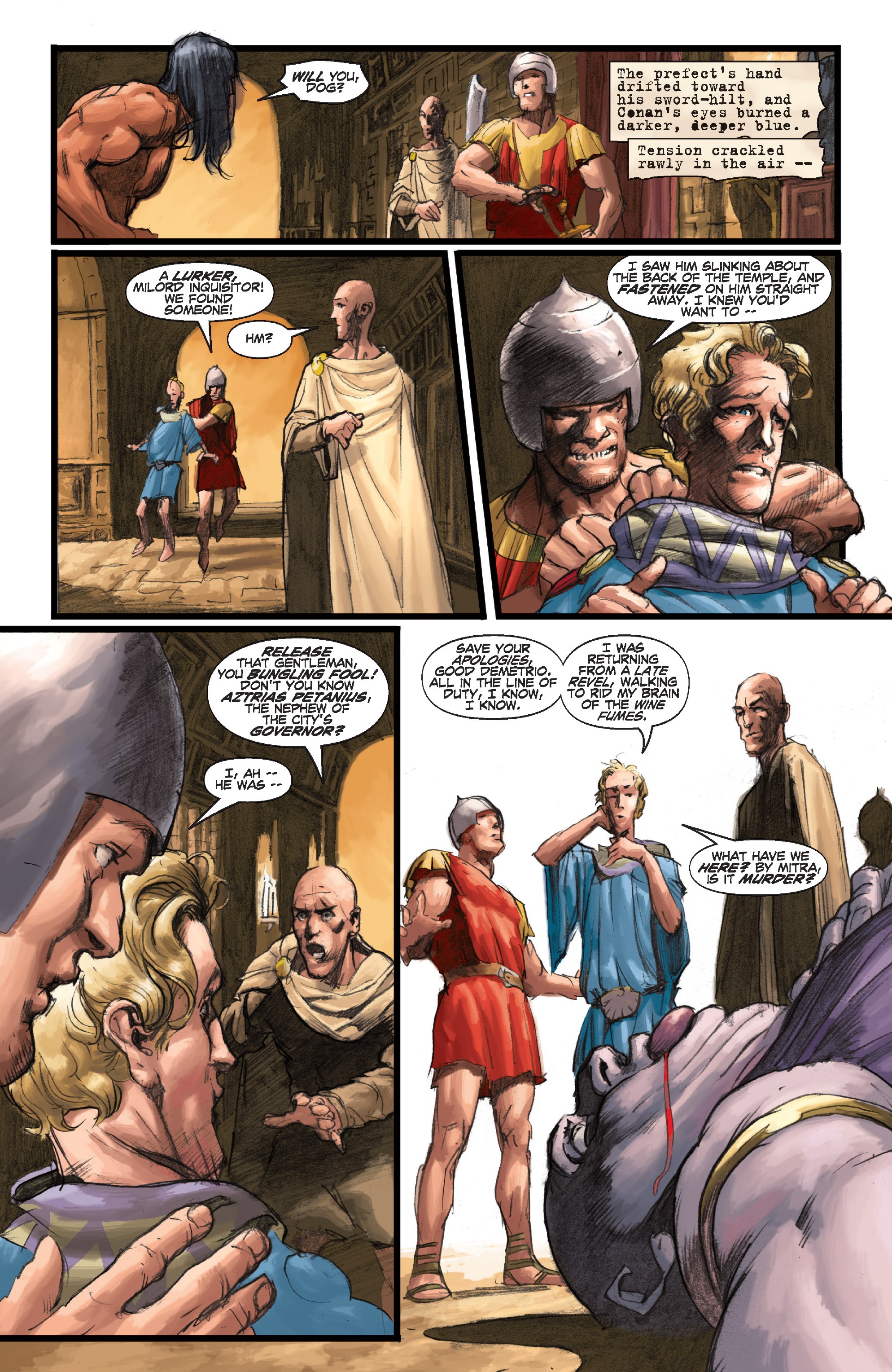 Read online Conan Chronicles Epic Collection comic -  Issue # TPB Out of the Darksome Hills (Part 3) - 61