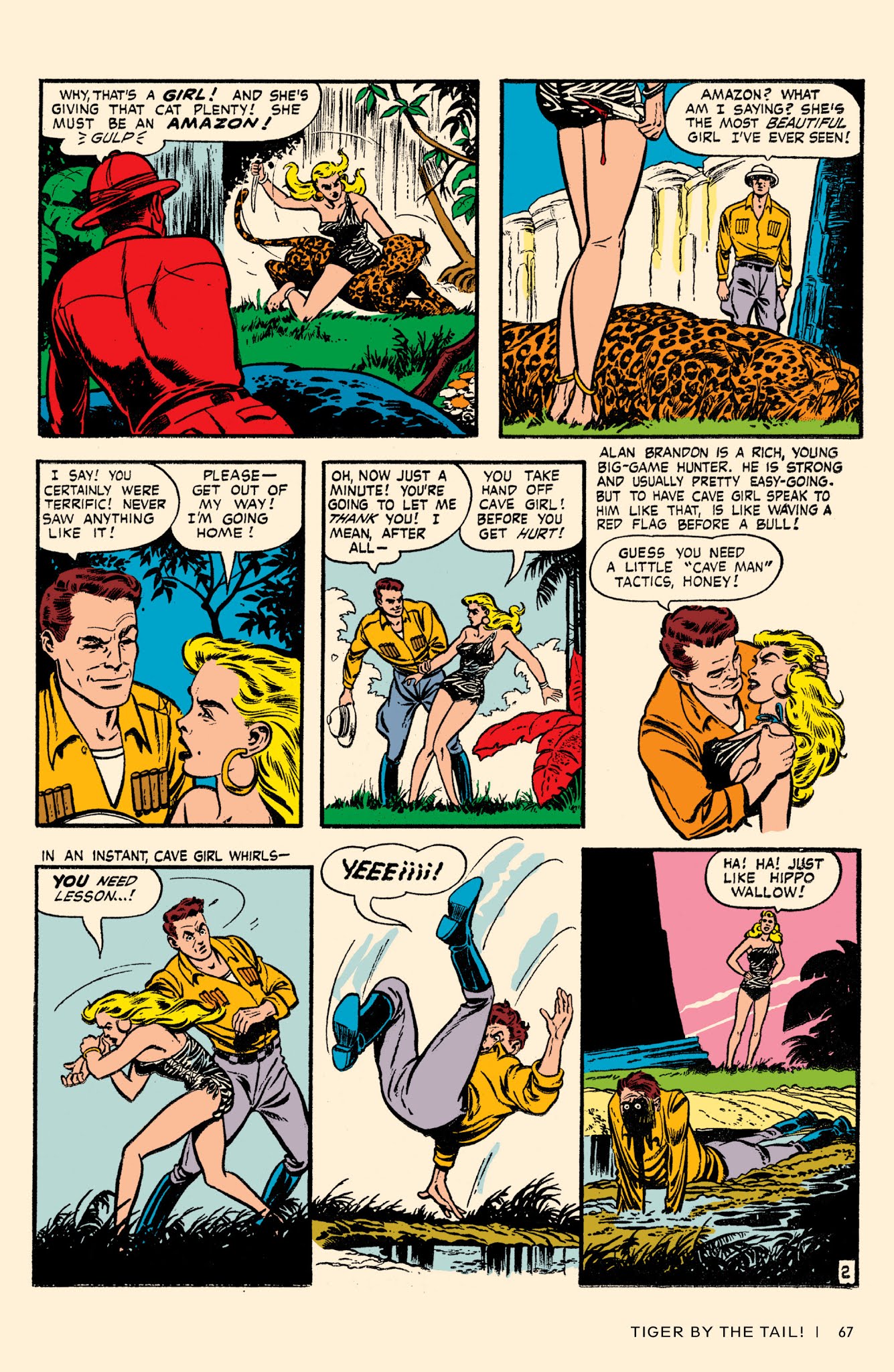 Read online Bob Powell's Complete Cave Girl comic -  Issue # TPB (Part 1) - 68