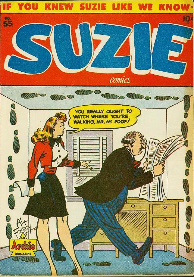 Read online Suzie Comics comic -  Issue #55 - 1