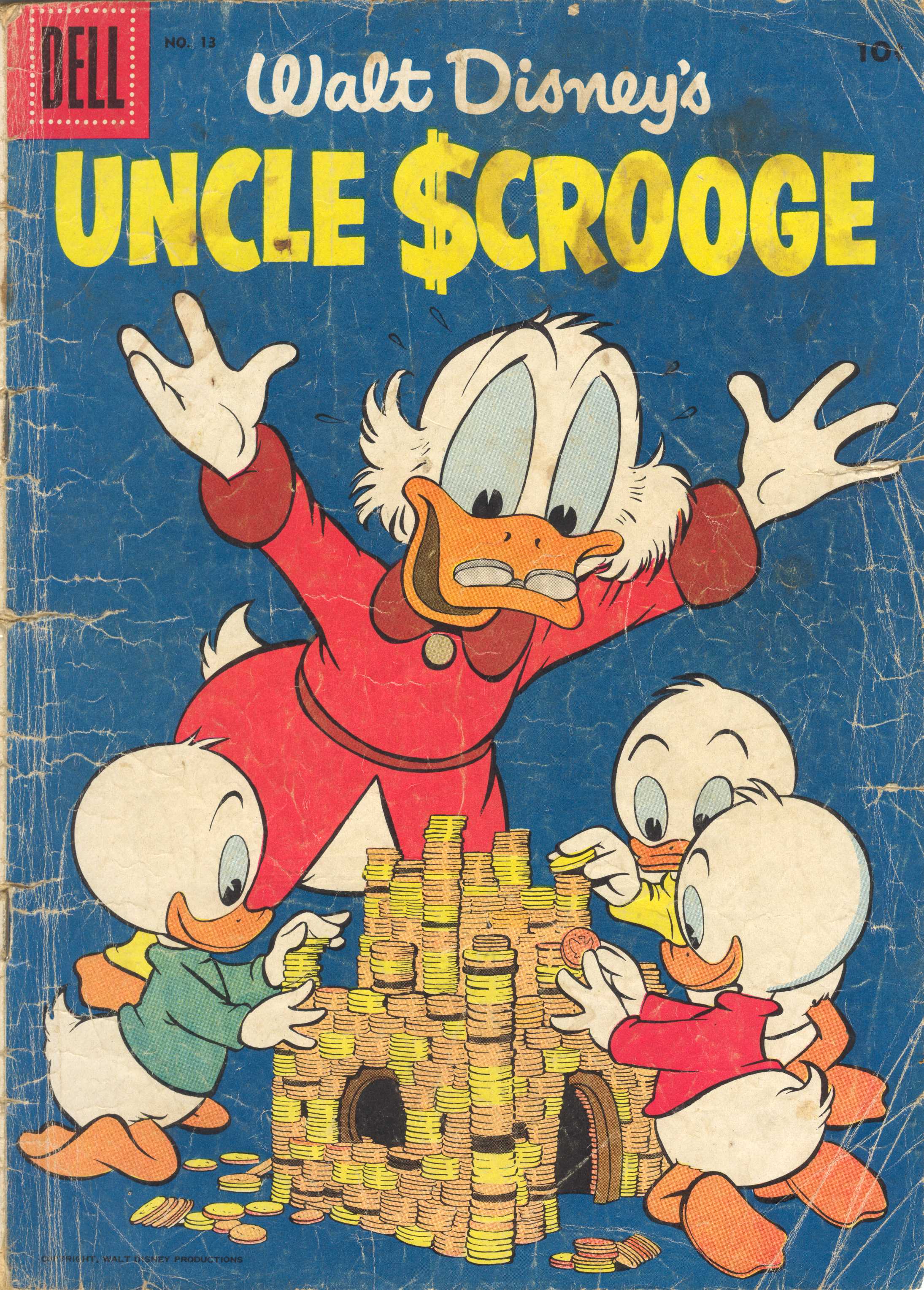 Read online Uncle Scrooge (1953) comic -  Issue #13 - 1