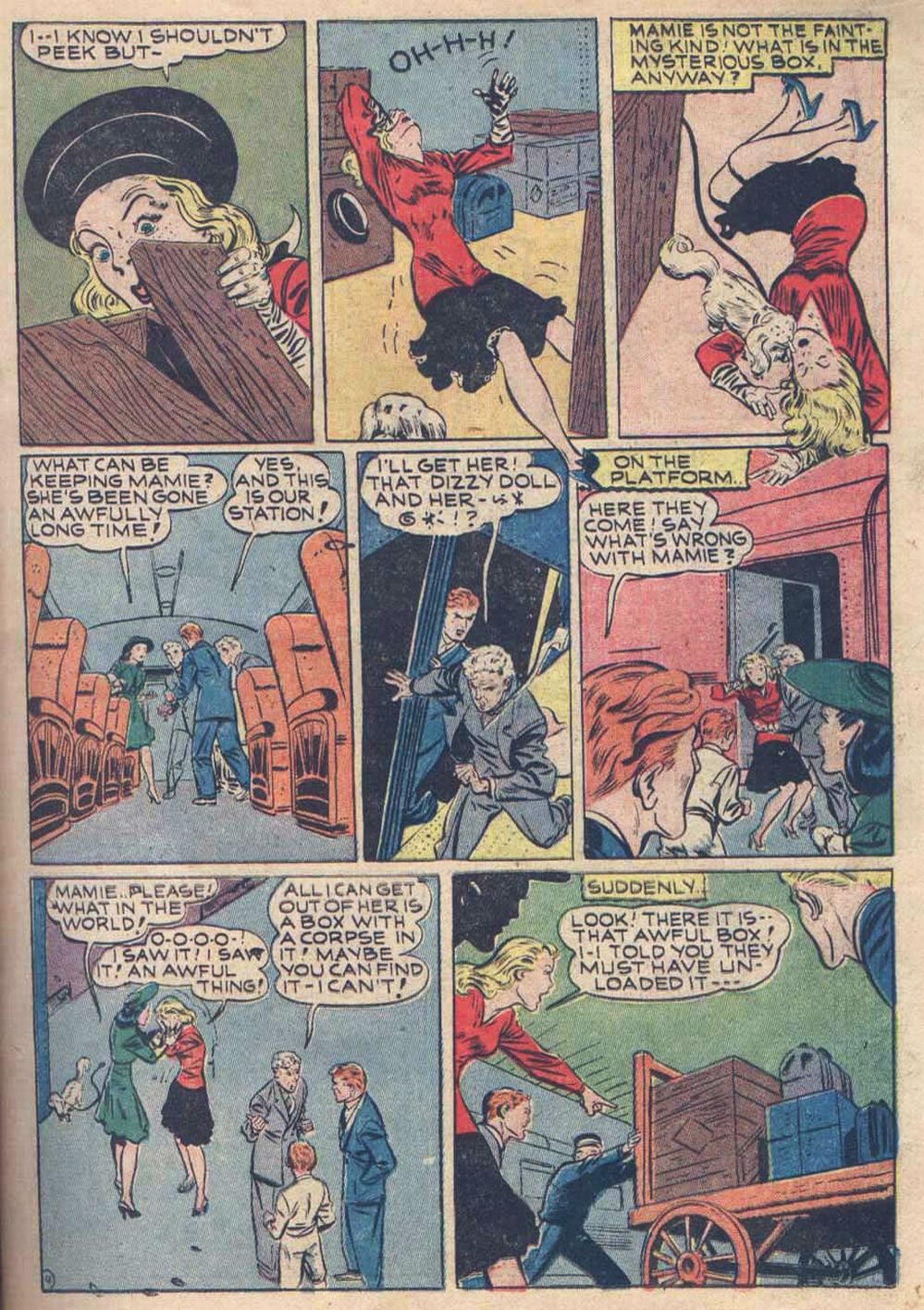 Read online Pep Comics comic -  Issue #28 - 19