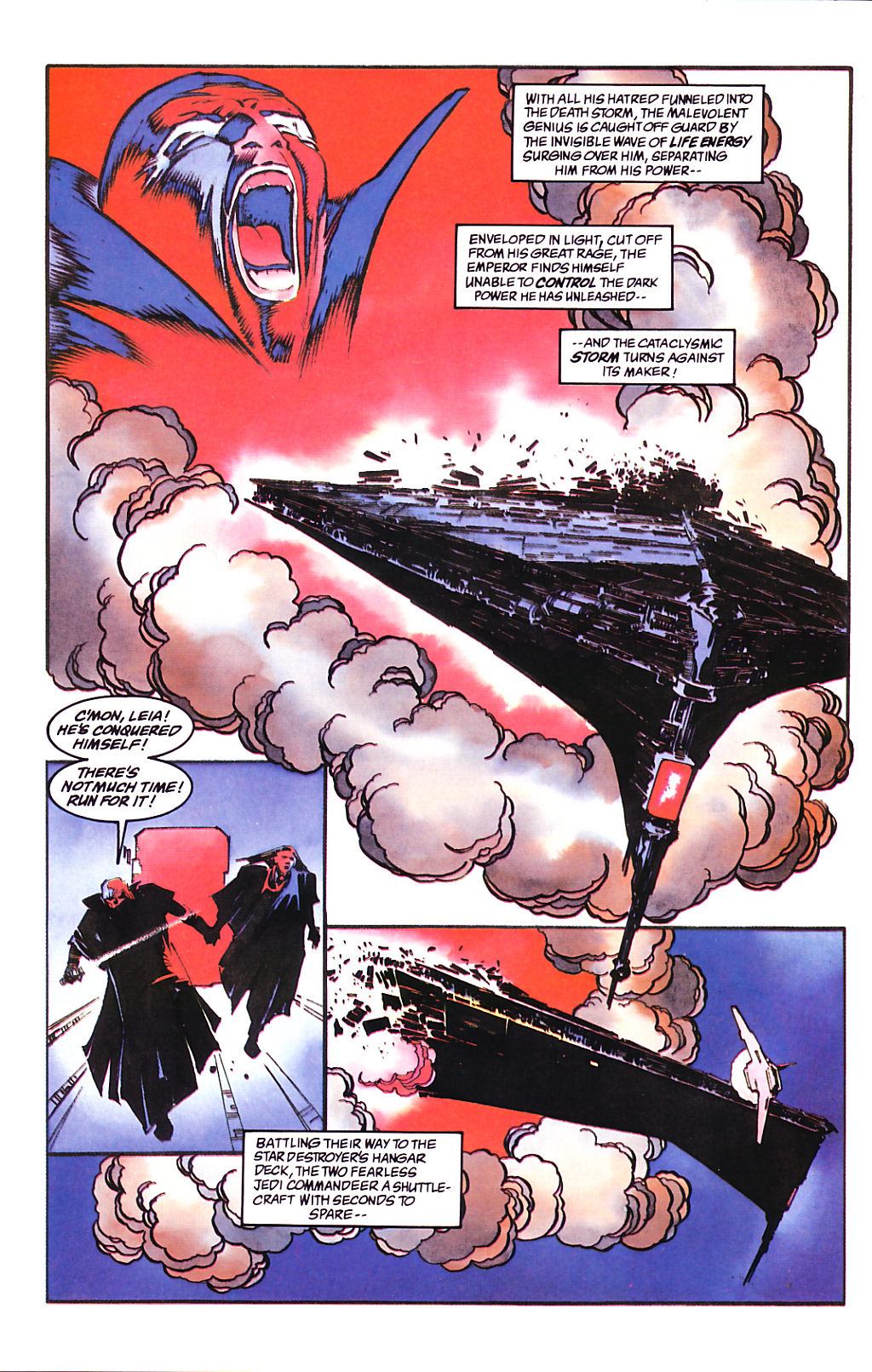 Read online Star Wars: Dark Empire comic -  Issue #6 - 26