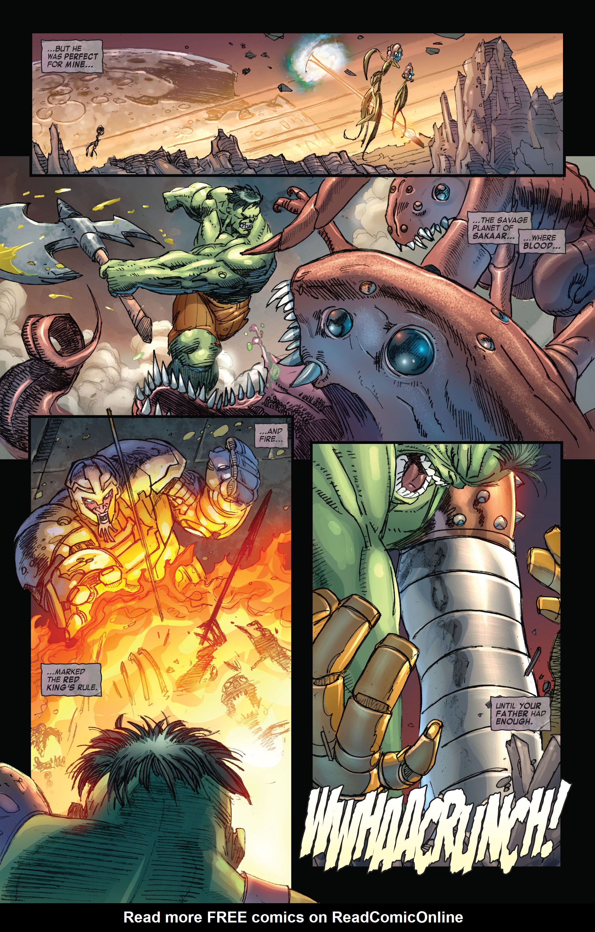 Read online Skaar: Son of Hulk comic -  Issue #1 - 4