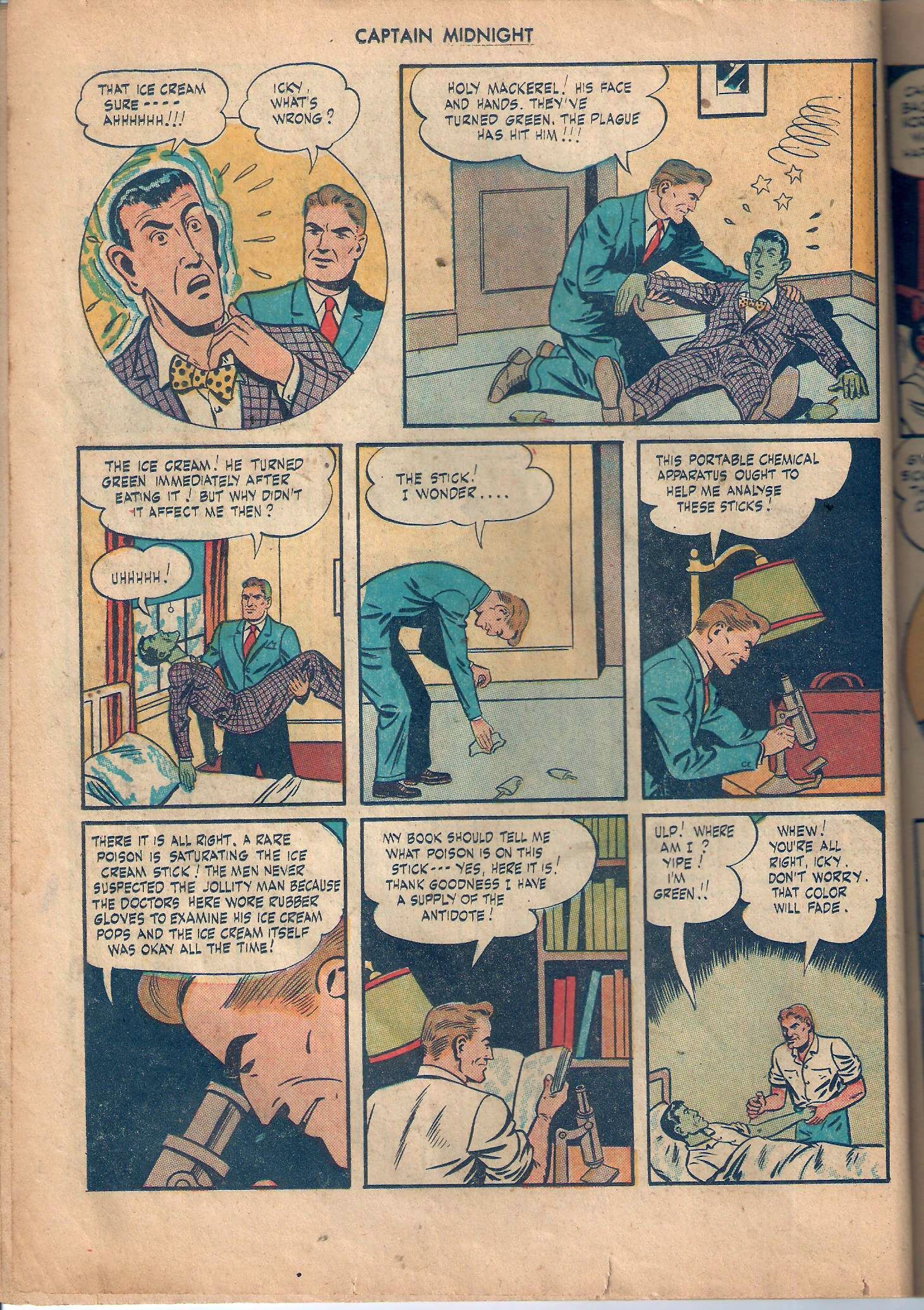 Read online Captain Midnight (1942) comic -  Issue #47 - 18