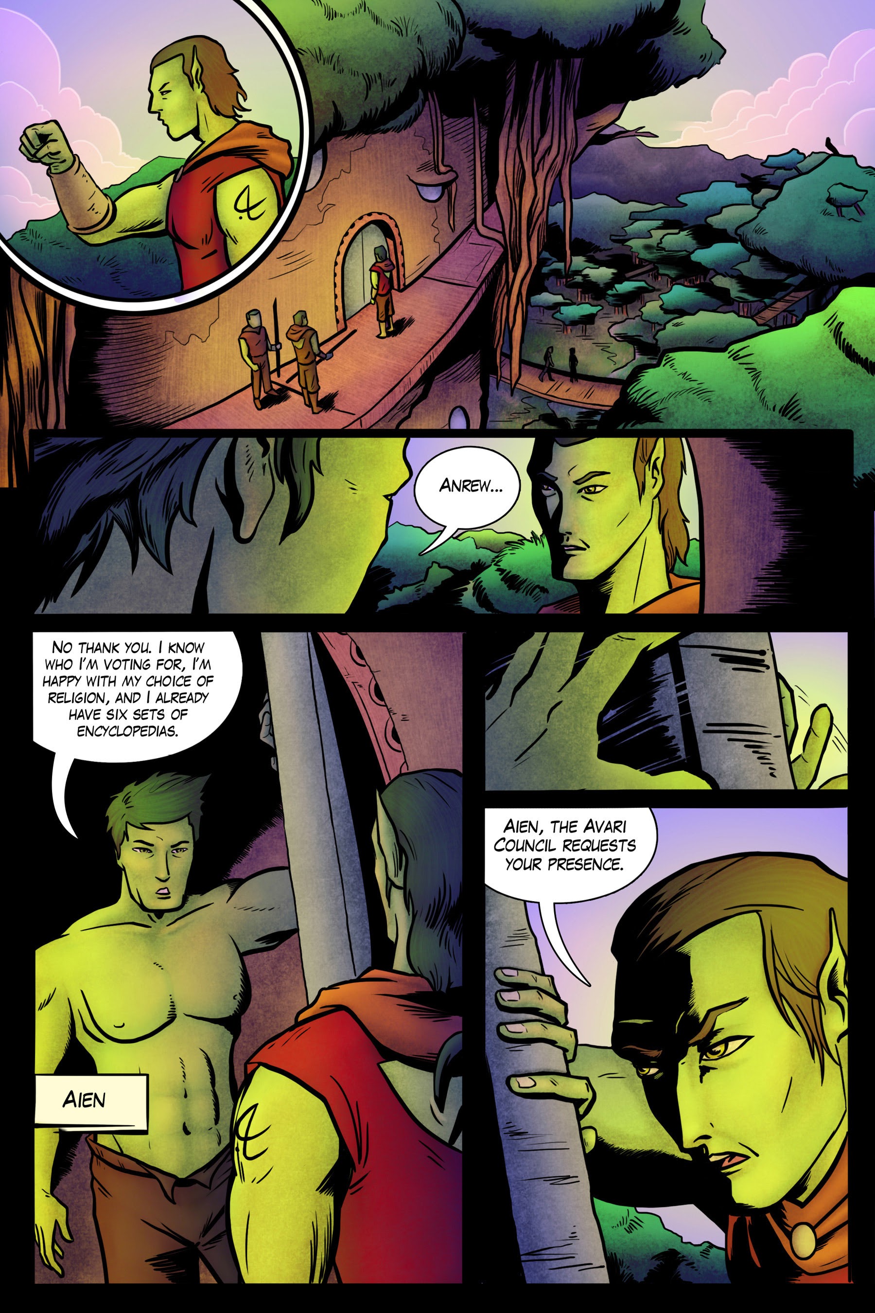 Read online Fallen Ash comic -  Issue #2 - 14