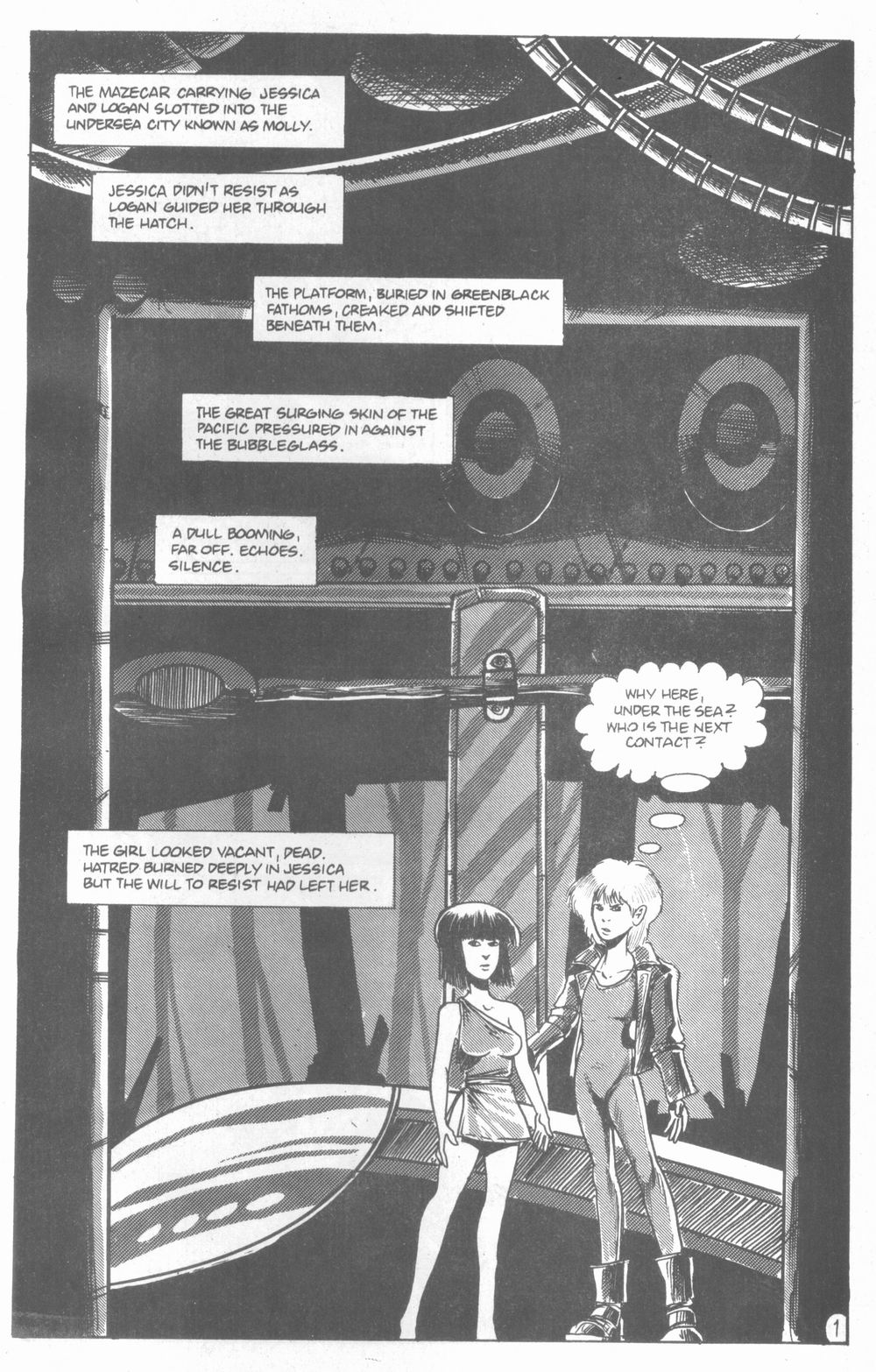 Read online Logan's Run (1990) comic -  Issue #3 - 3