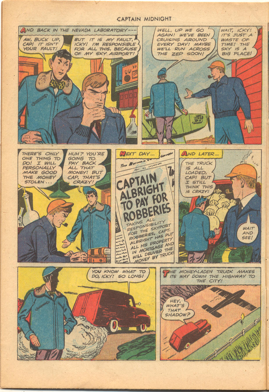 Read online Captain Midnight (1942) comic -  Issue #55 - 10